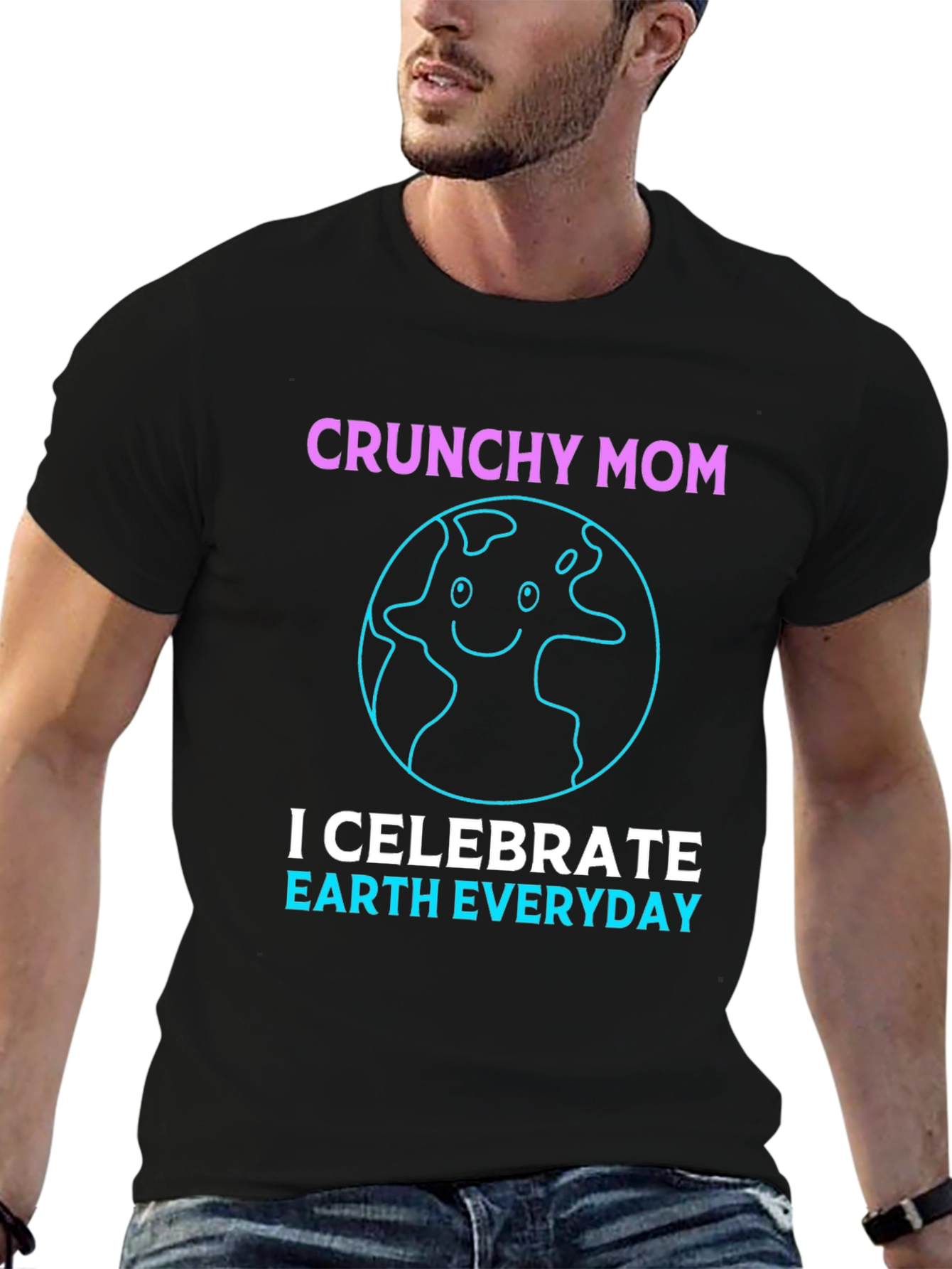 Crunchy Mom Earth Day T-Shirt
