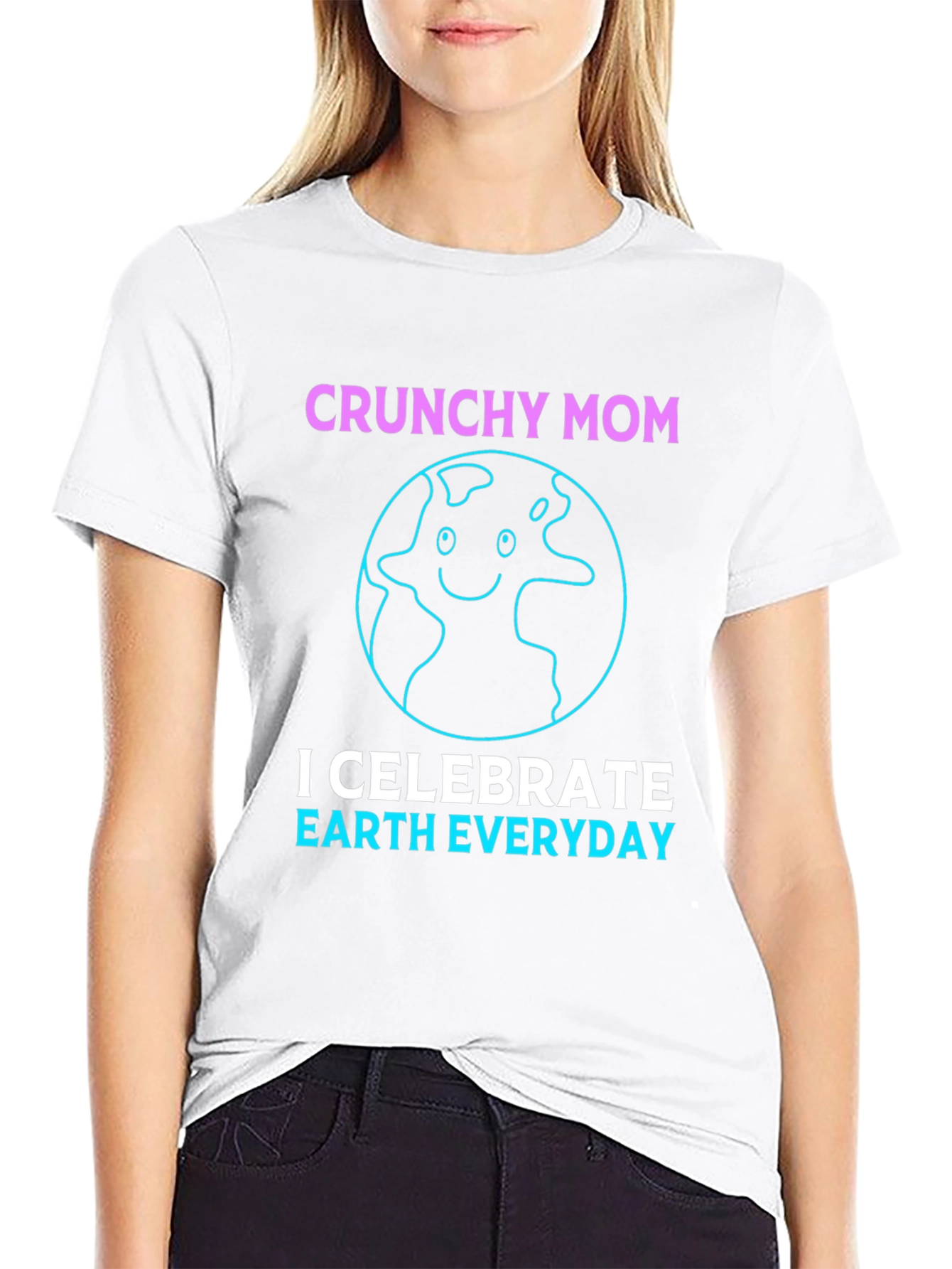 Crunchy Mom Earth Day T-Shirt