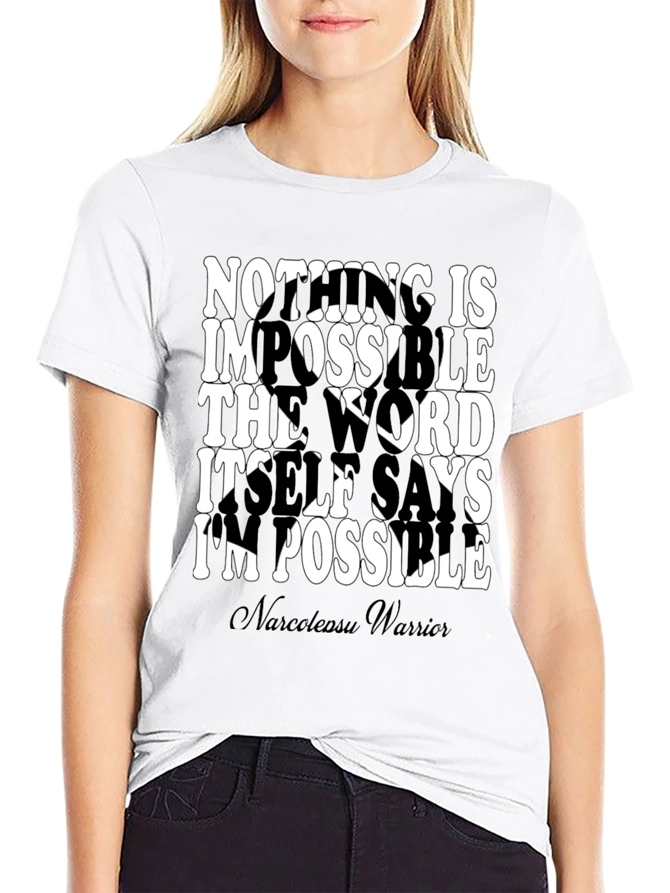 Inspirational Narcolepsy Warrior T-Shirt