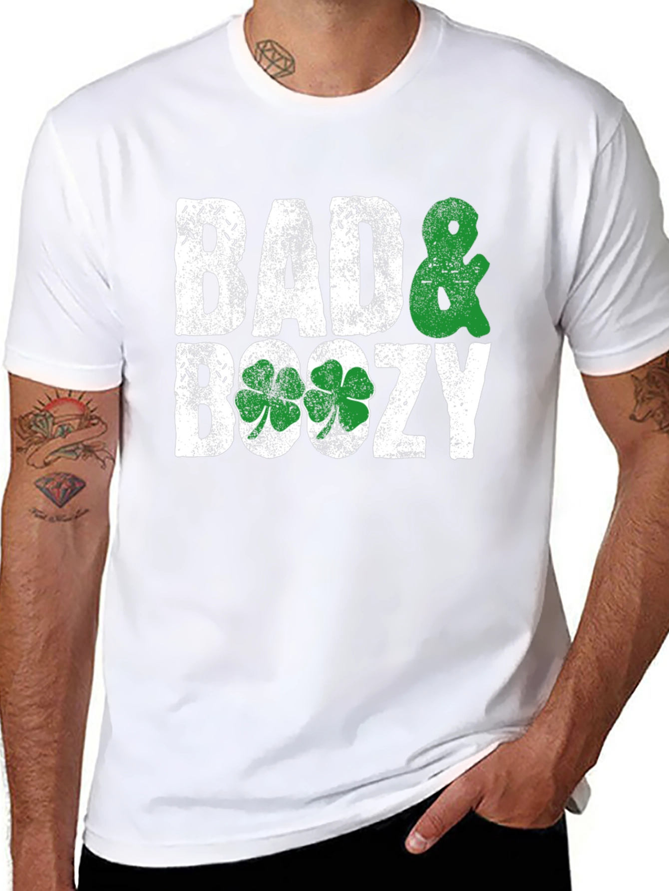Bad & Boozy St. Patricks Day T-Shirt