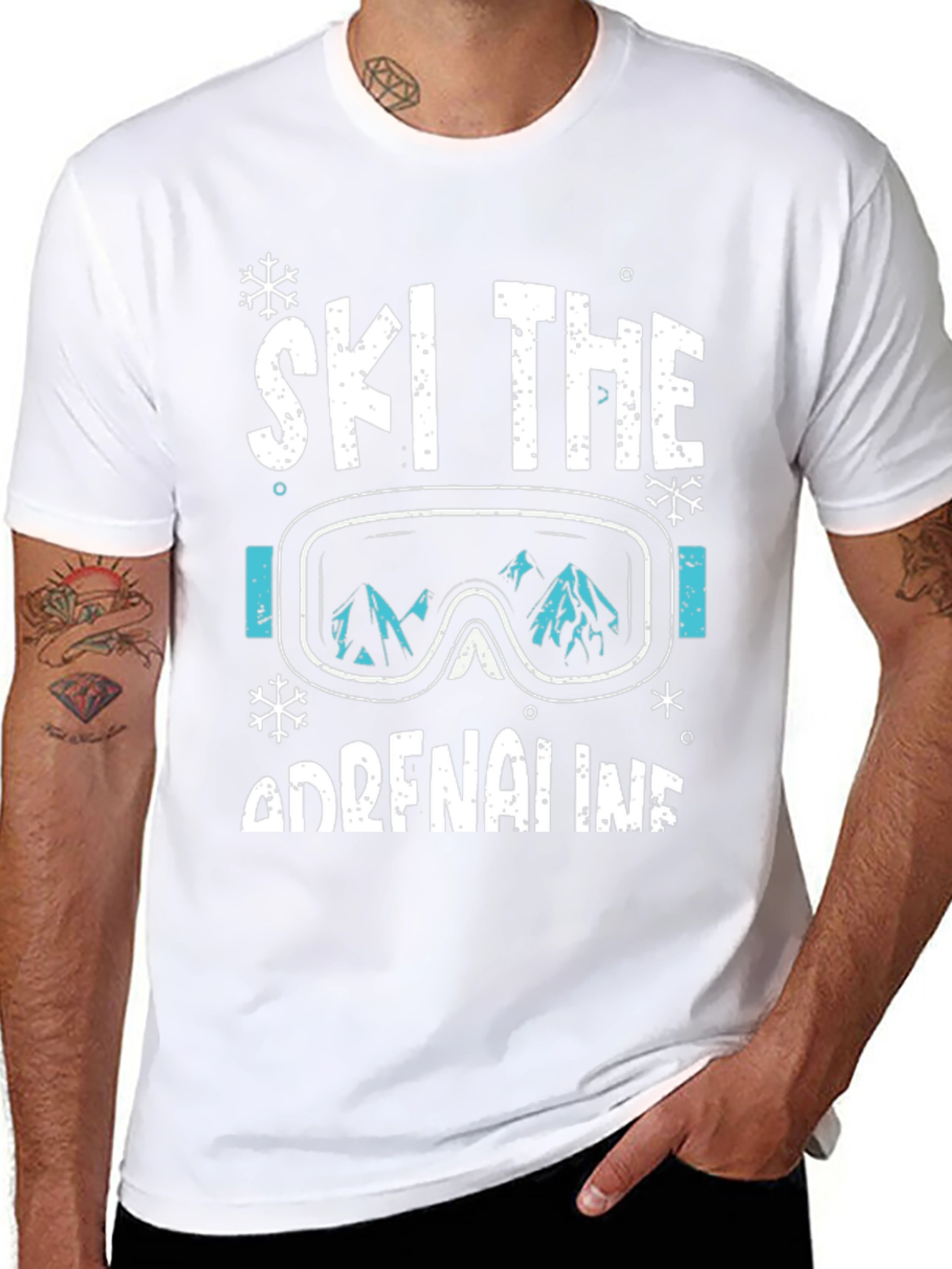 Ski The Adrenaline T-Shirt
