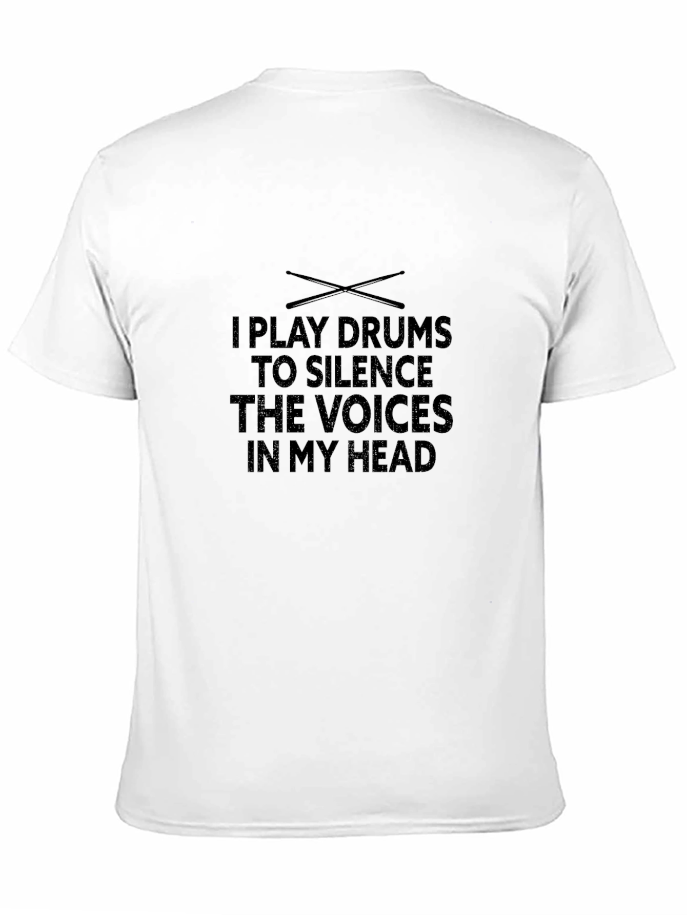 Drummer T-Shirt: Silence The Voices