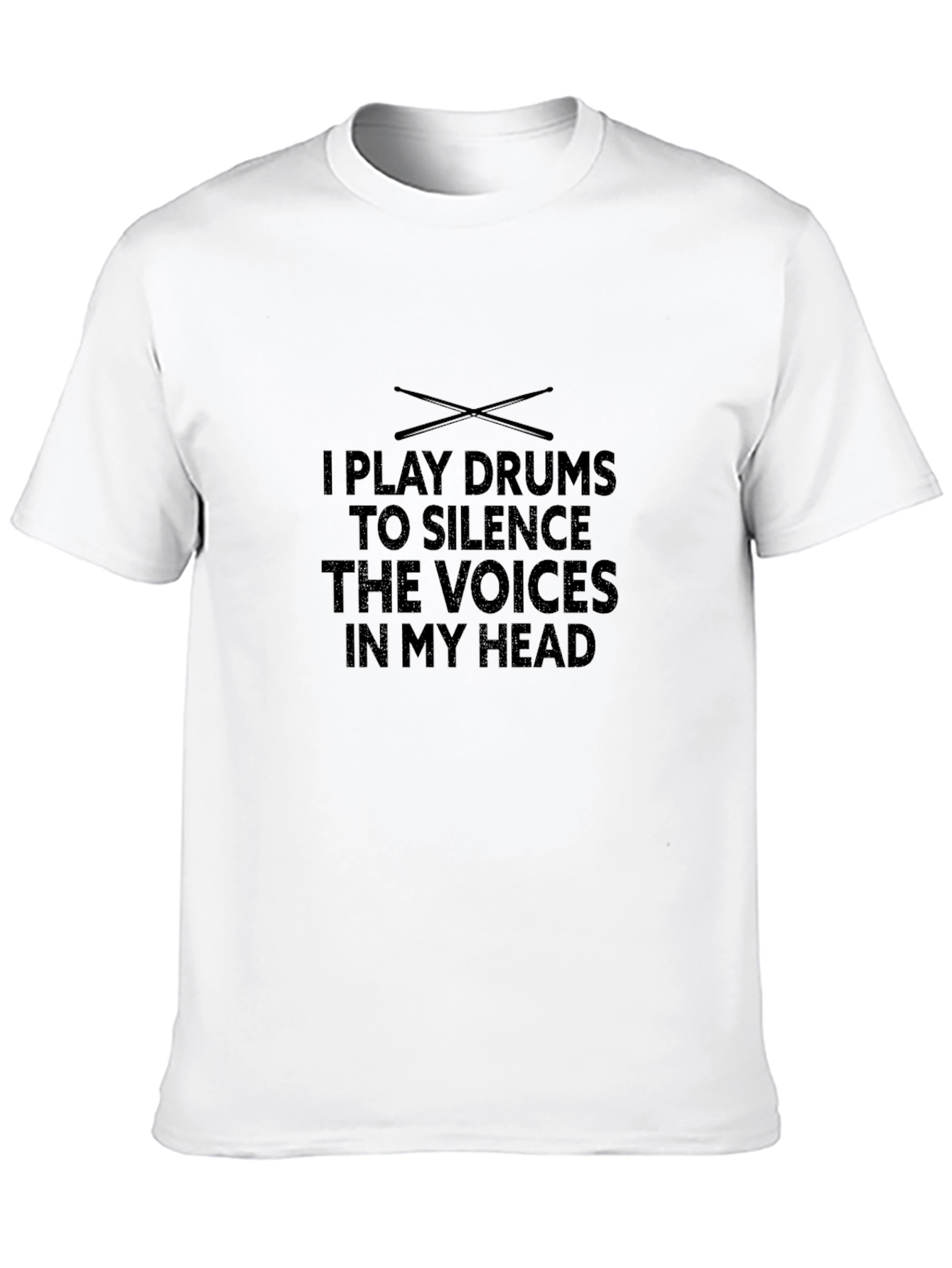 Drummer T-Shirt: Silence The Voices