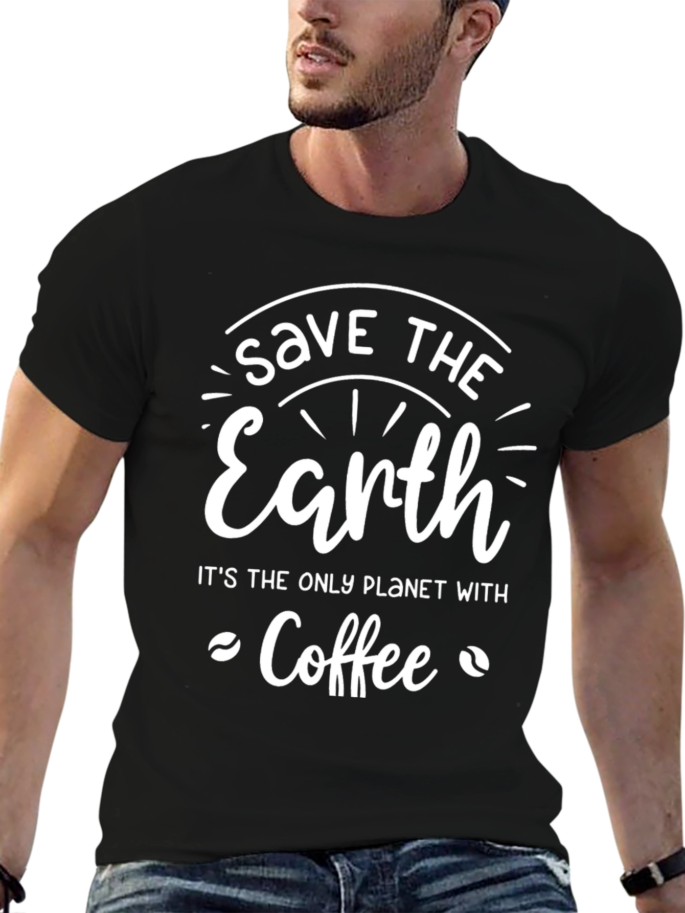 Save the Earth Coffee T-Shirt