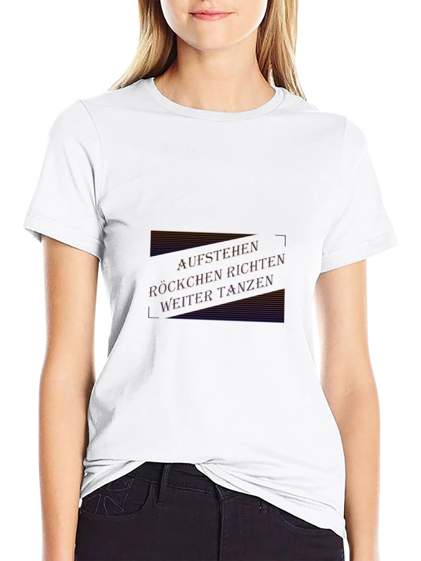 Aufstehen Shirt - Rockchen Richten