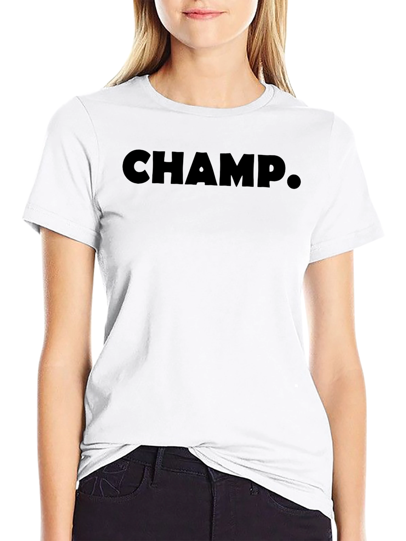 CHAMP. Graphic Tee - Bold Minimalist Design