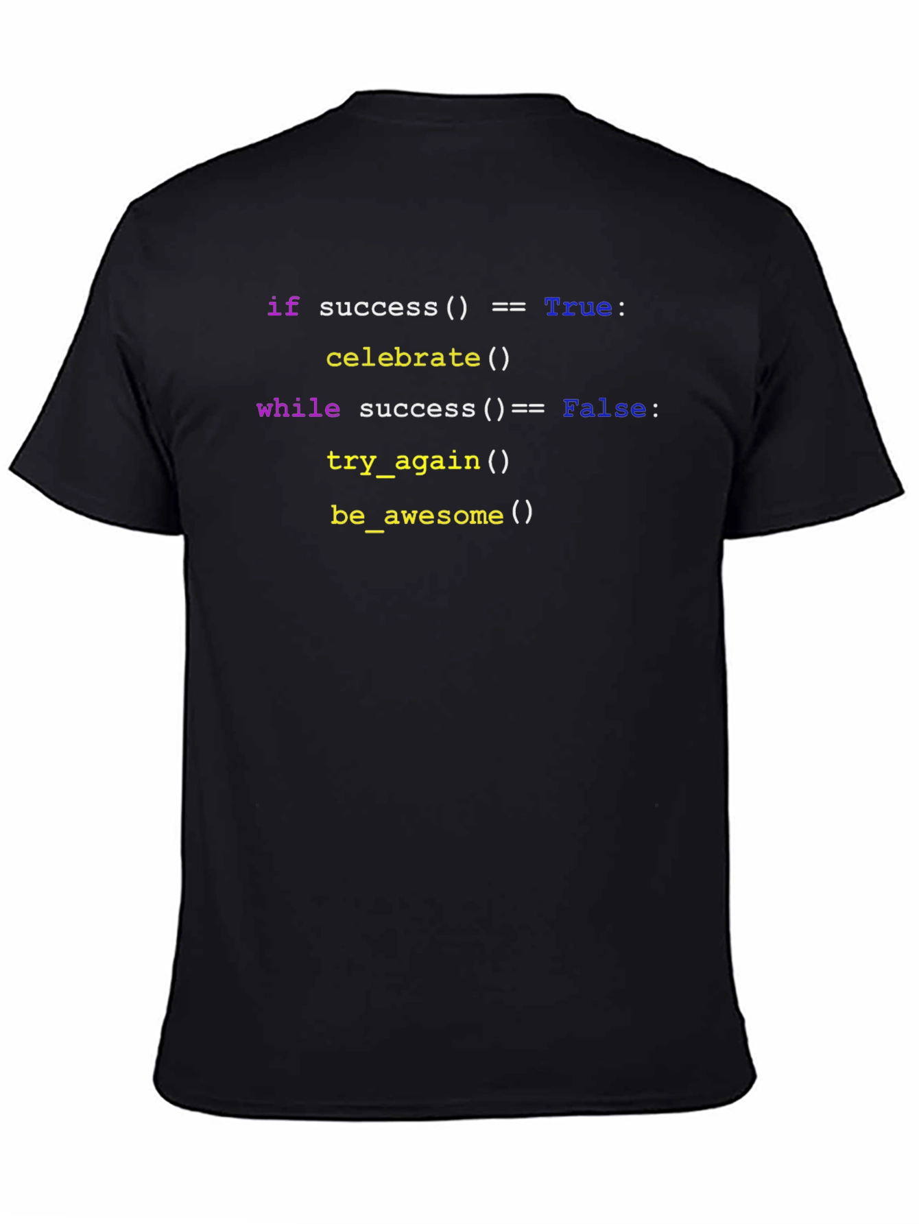 Coders Tee: Success Algorithm T-Shirt