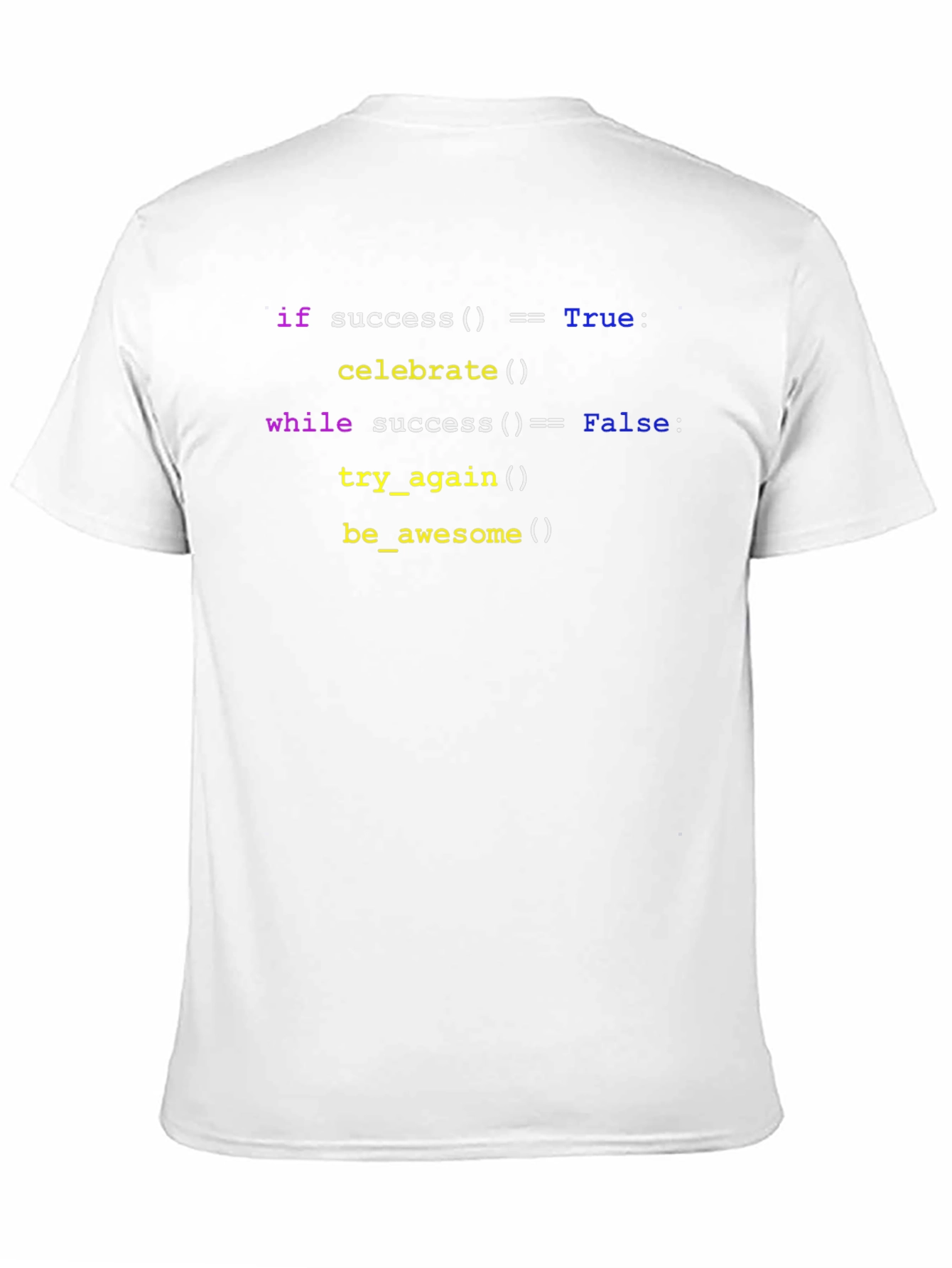 Coders Tee: Success Algorithm T-Shirt