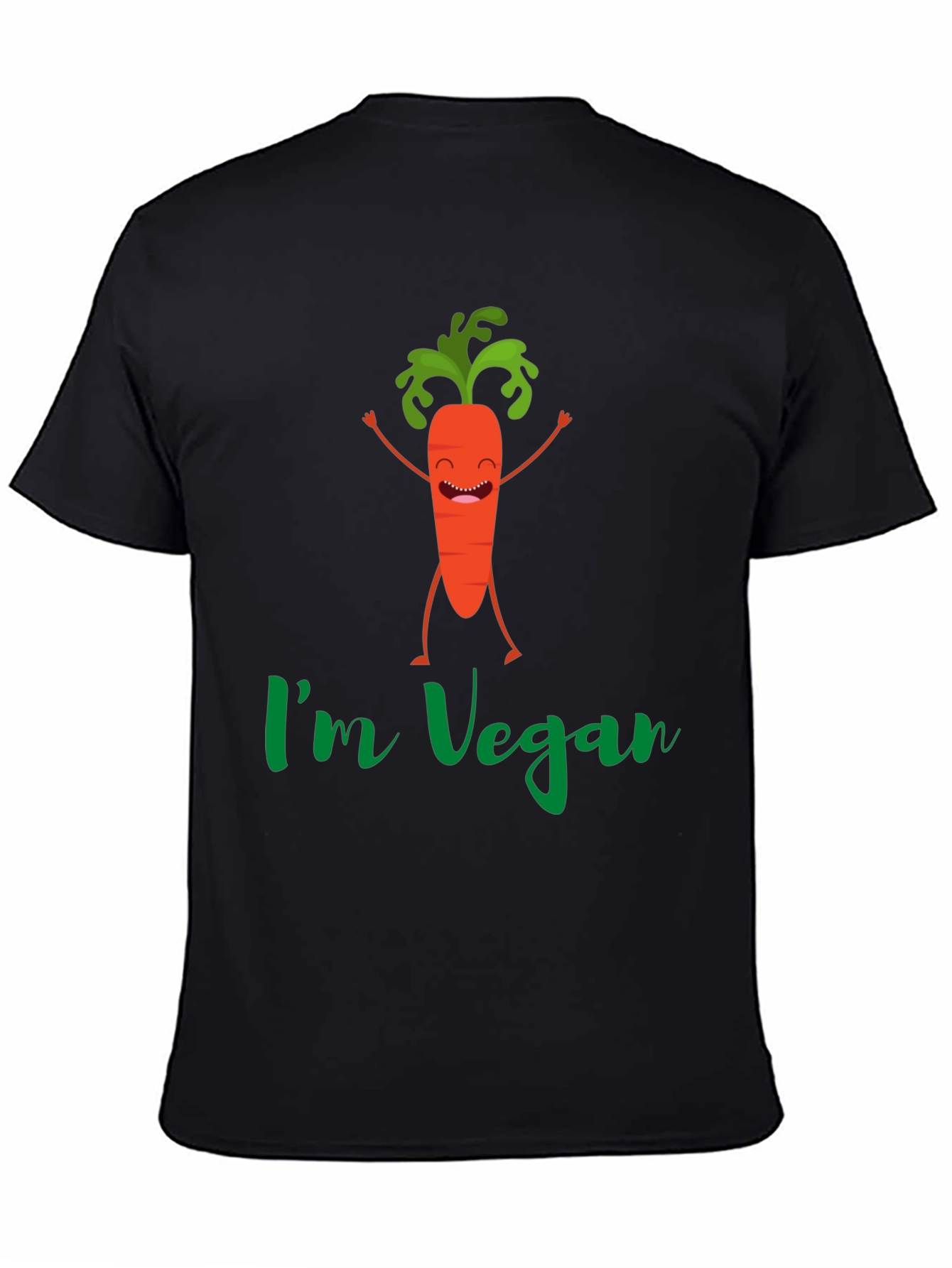 Im Vegan Carrot Graphic T-Shirt