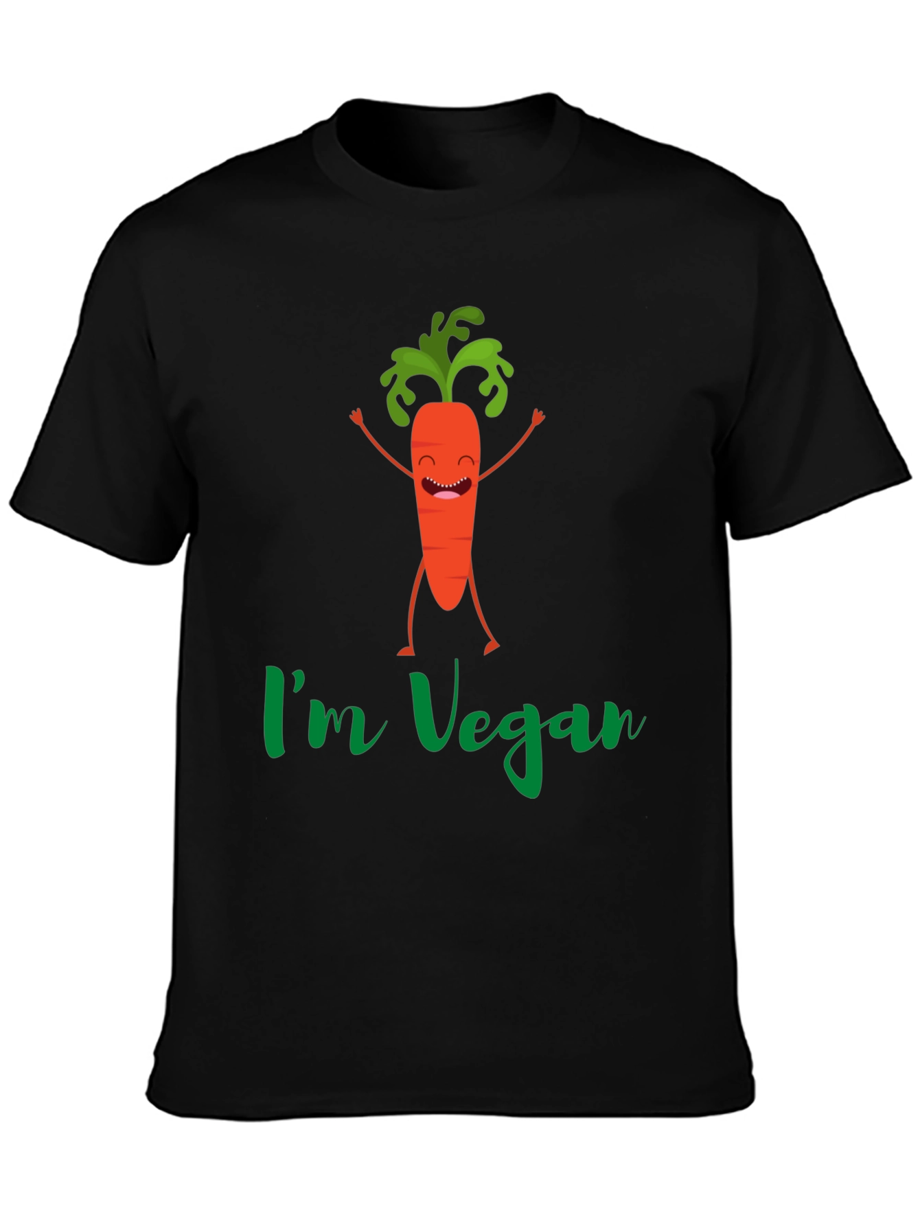 Im Vegan Carrot Graphic T-Shirt