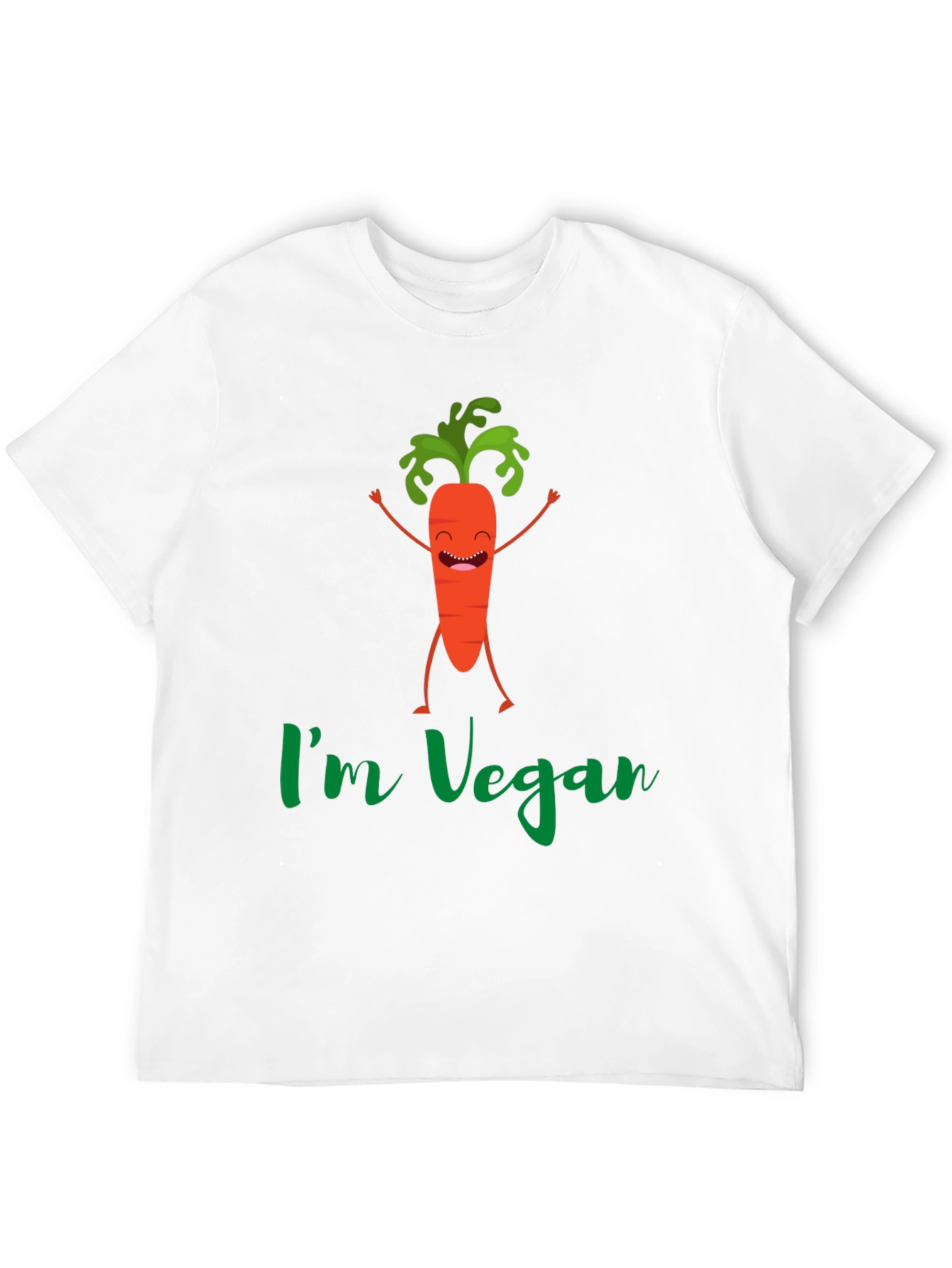 Im Vegan Carrot Graphic T-Shirt