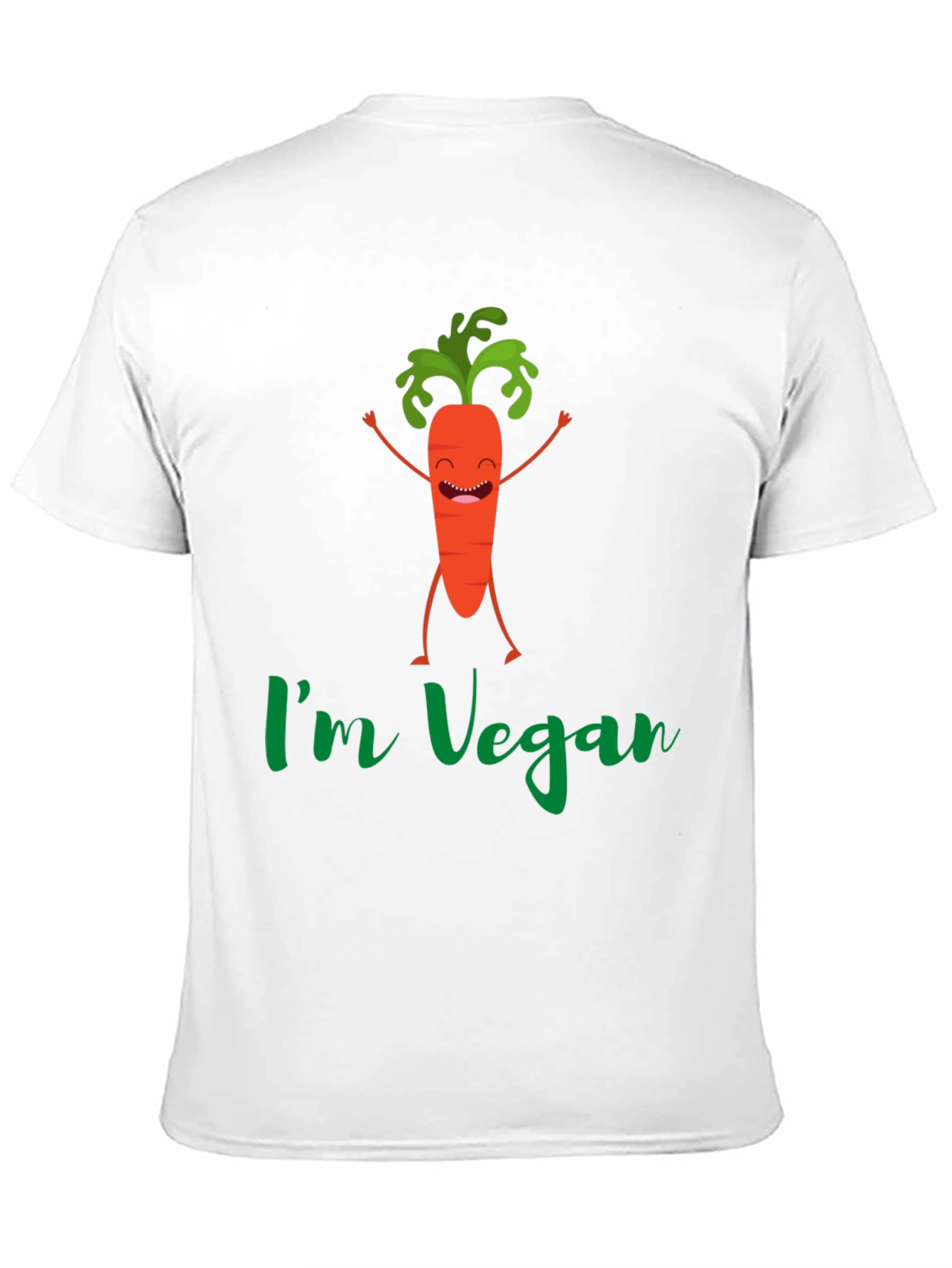 Im Vegan Carrot Graphic T-Shirt