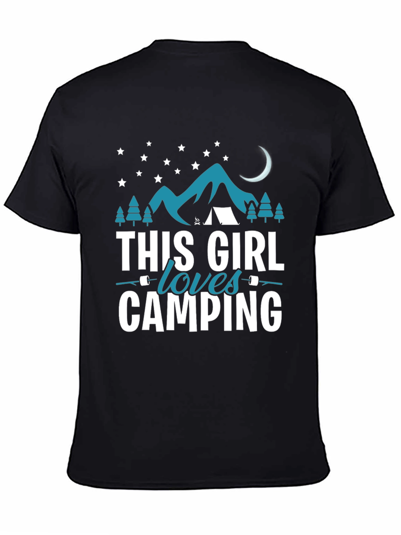 This Girl Loves Camping T-Shirt