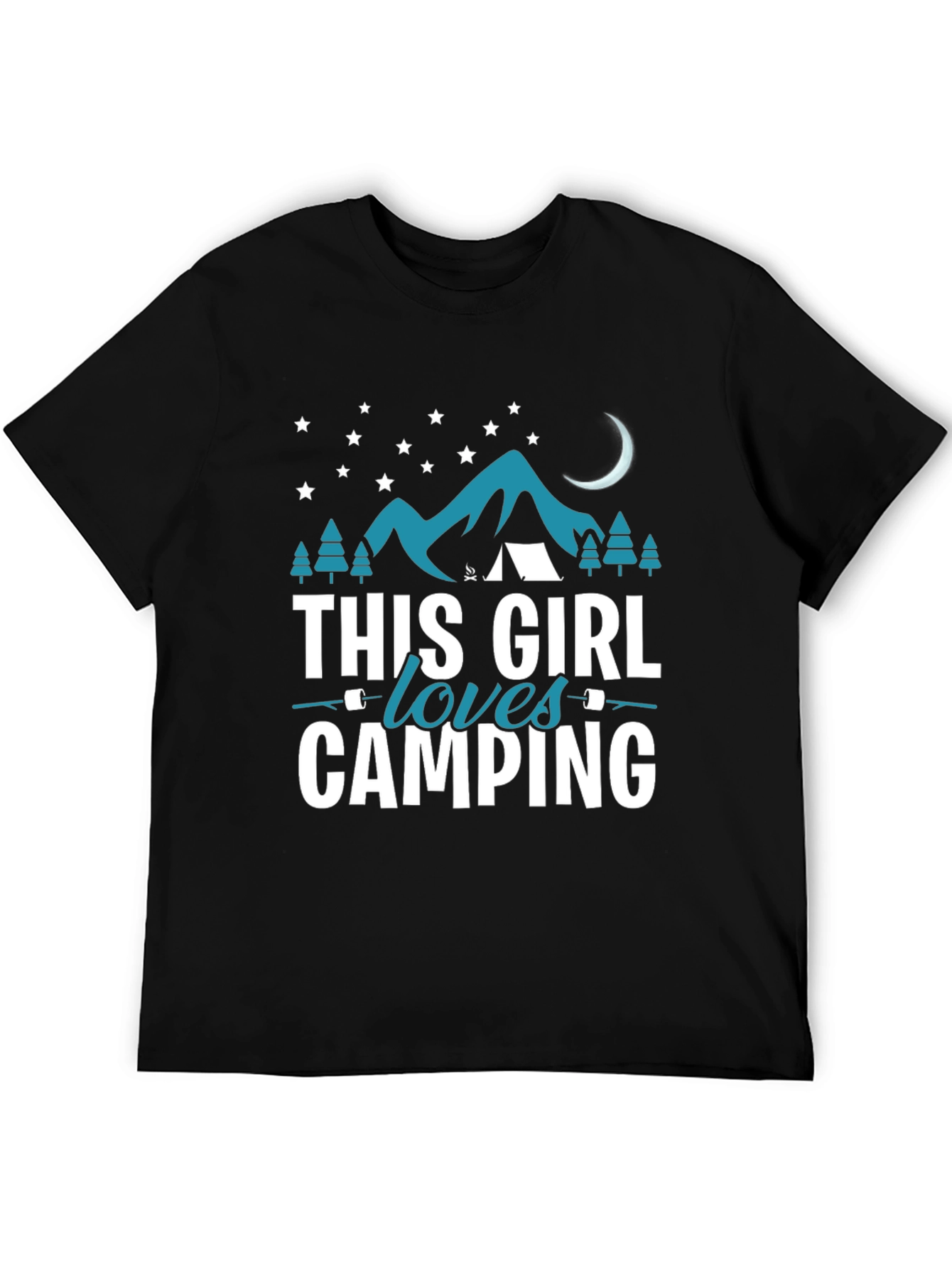 This Girl Loves Camping T-Shirt