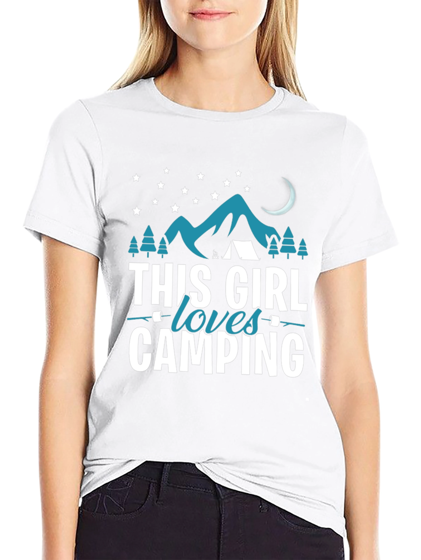 This Girl Loves Camping T-Shirt