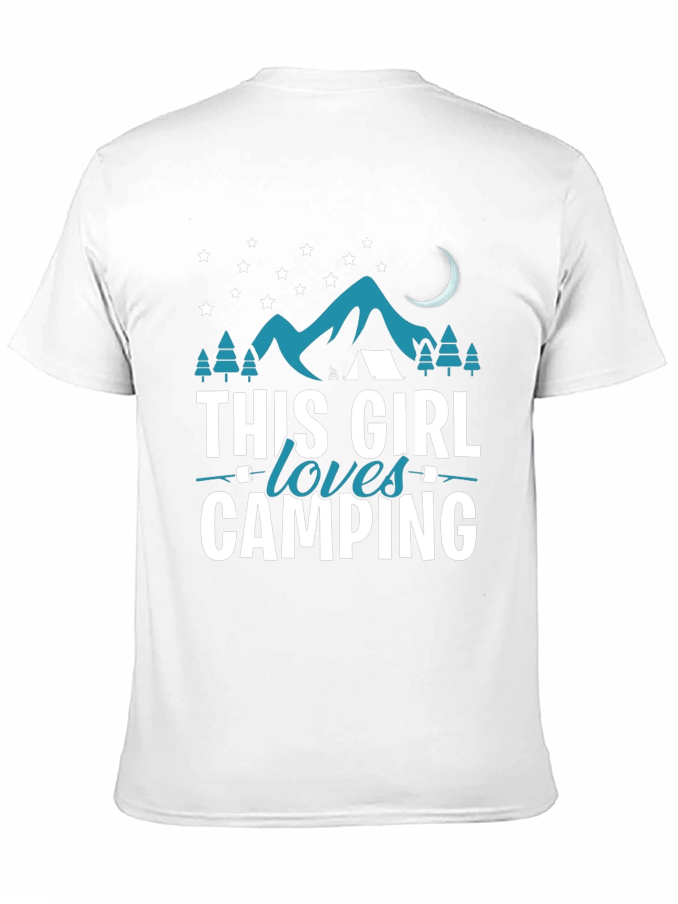 This Girl Loves Camping T-Shirt