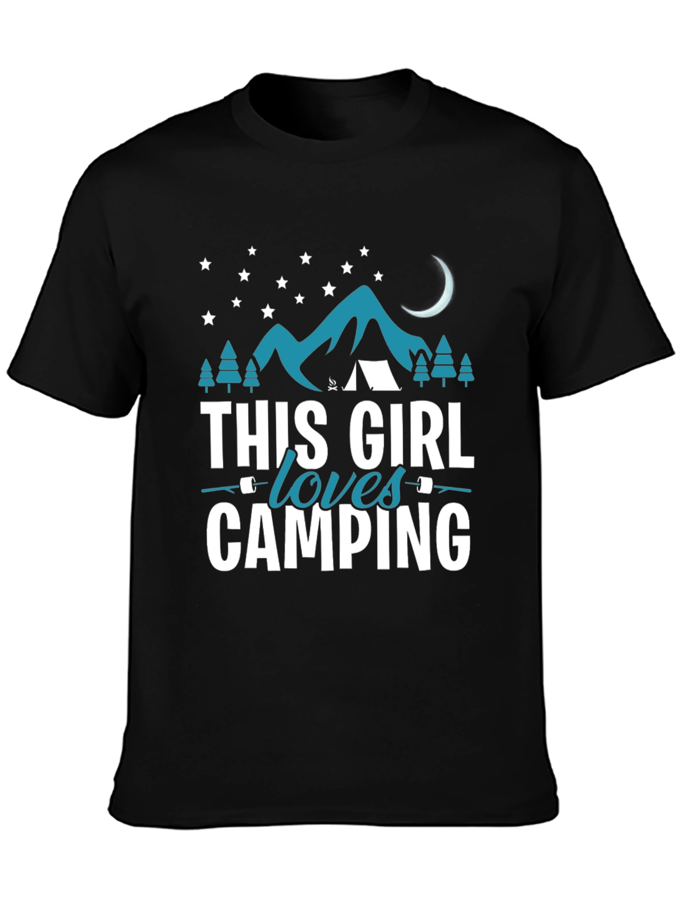 This Girl Loves Camping T-Shirt