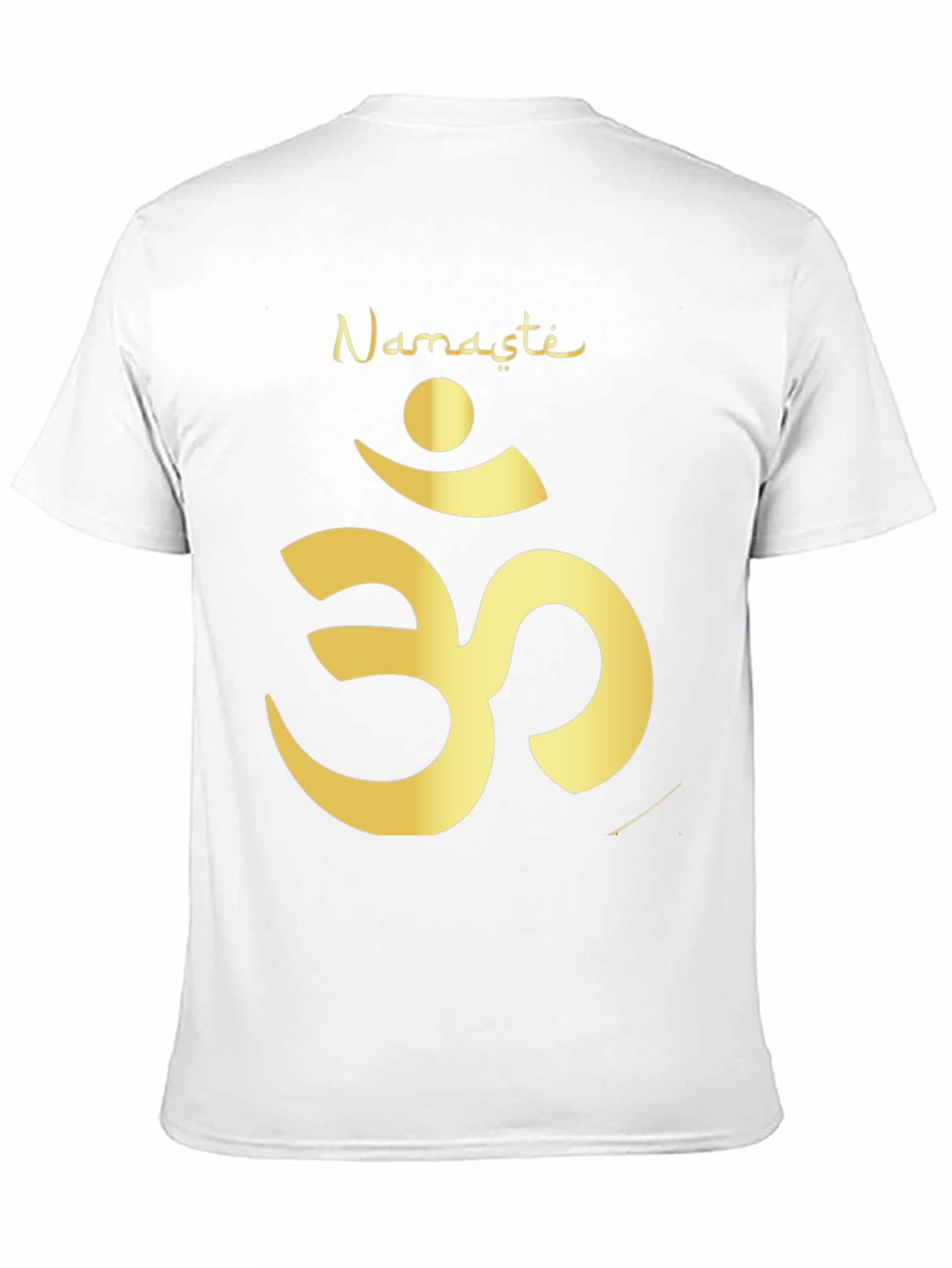 Namaste Om Symbol Black T-Shirt