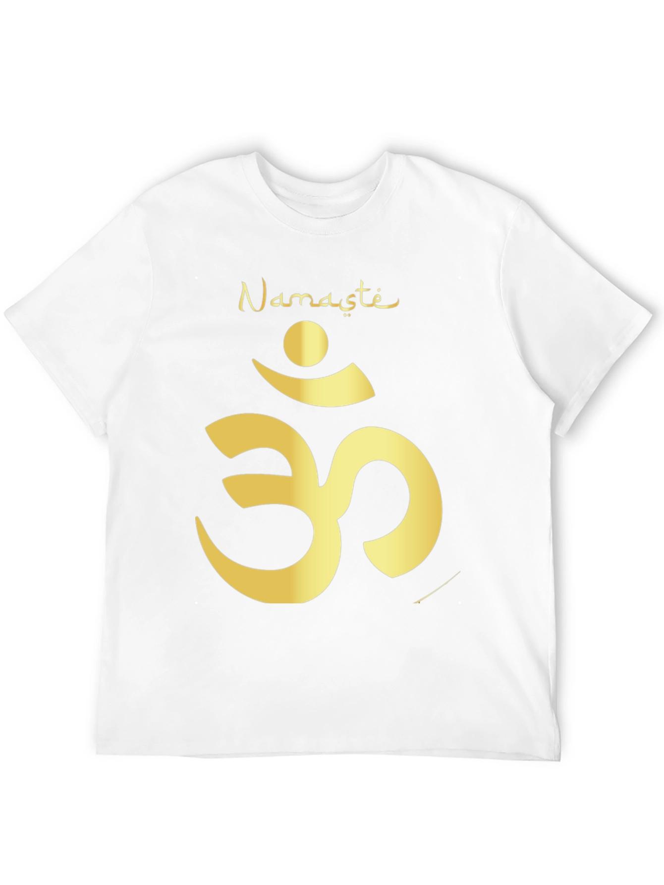 Namaste Om Symbol Black T-Shirt