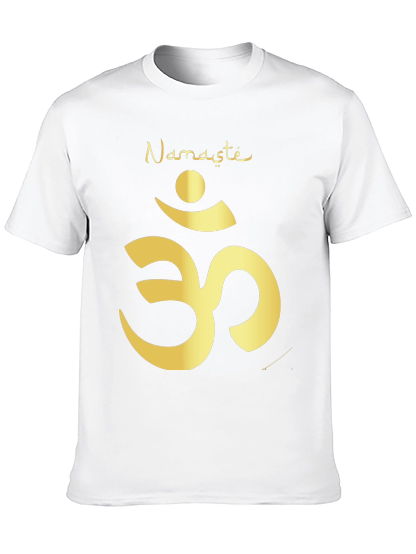 Namaste Om Symbol Black T-Shirt