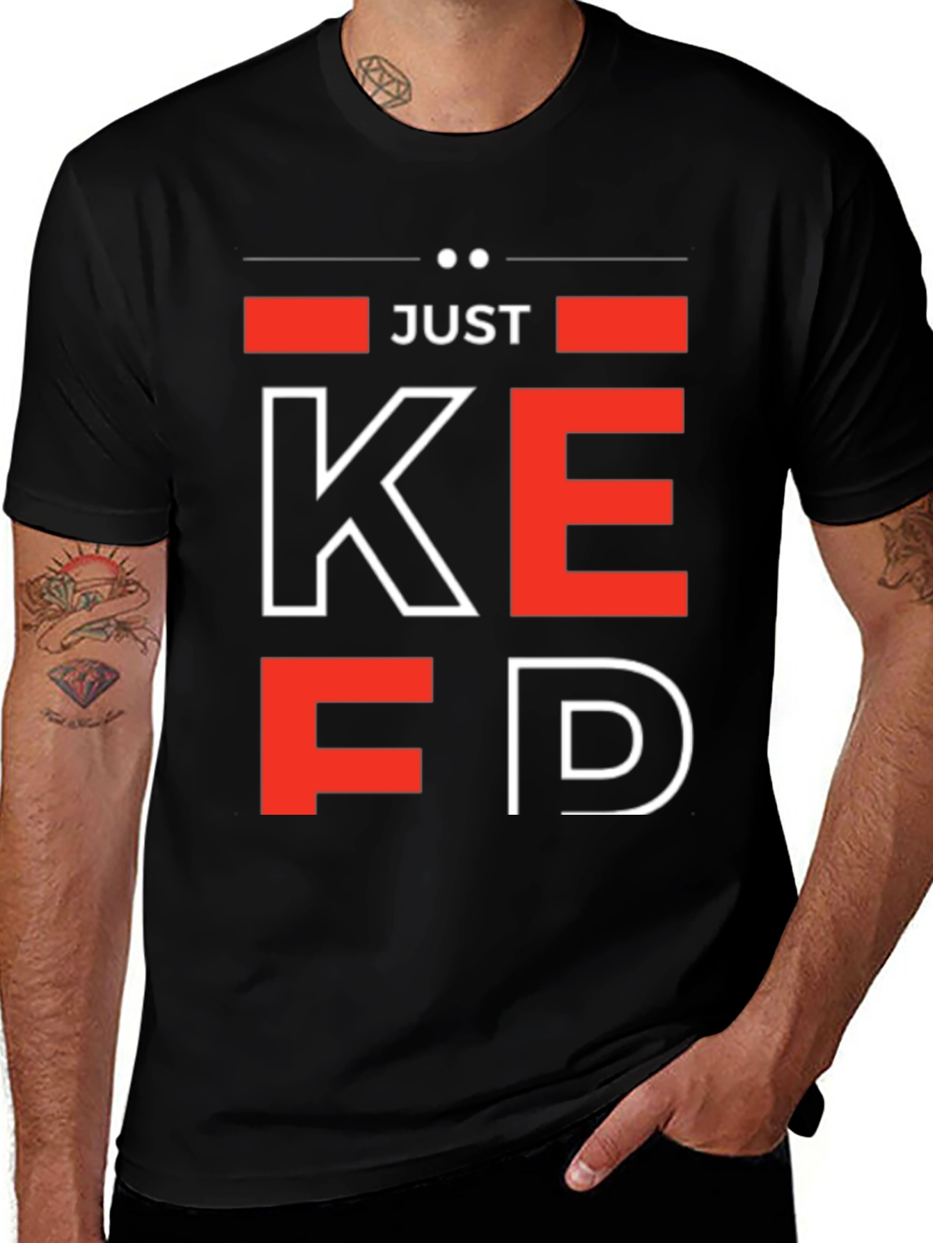Just KEFD Graphic T-Shirt