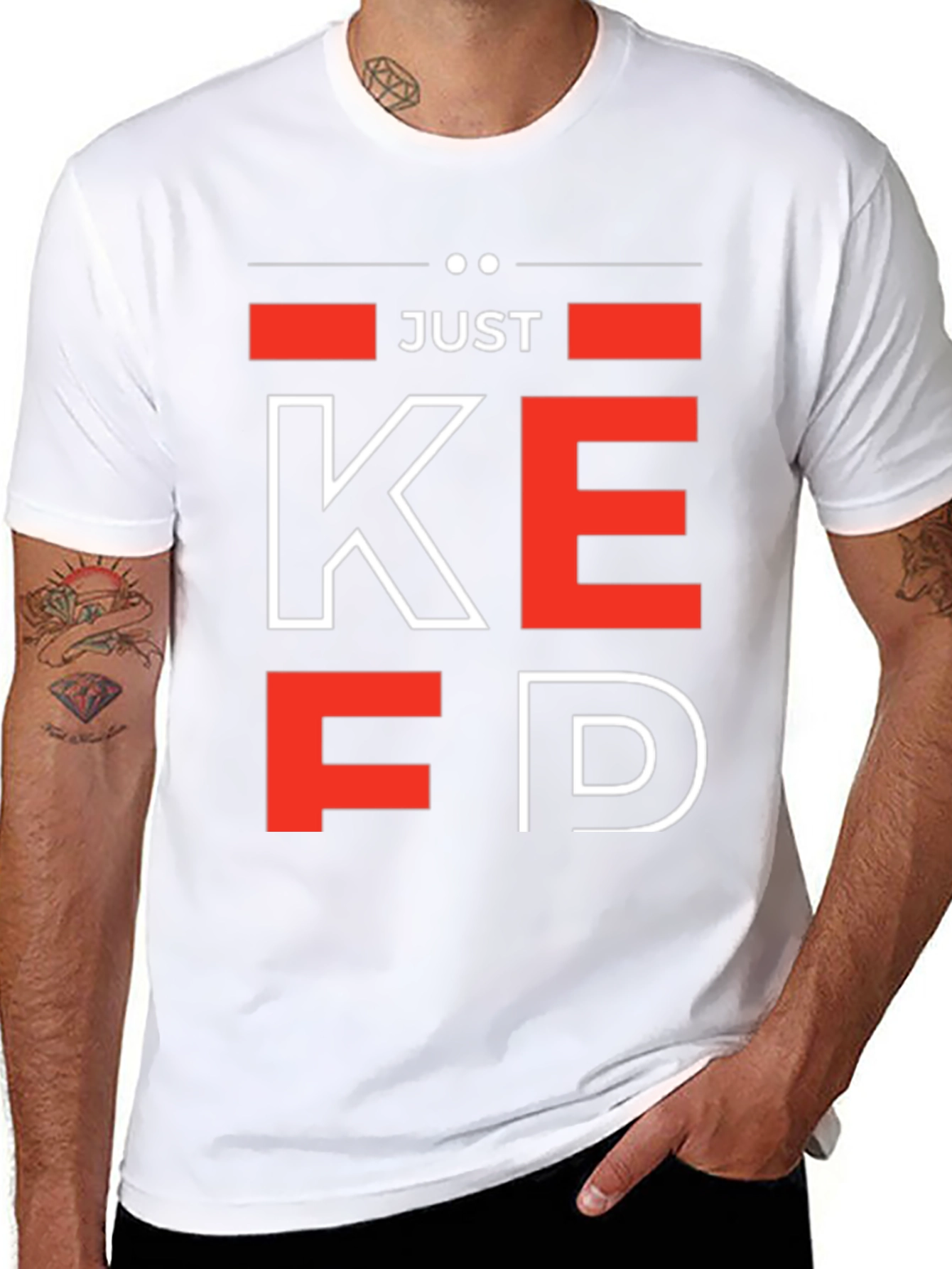 Just KEFD Graphic T-Shirt