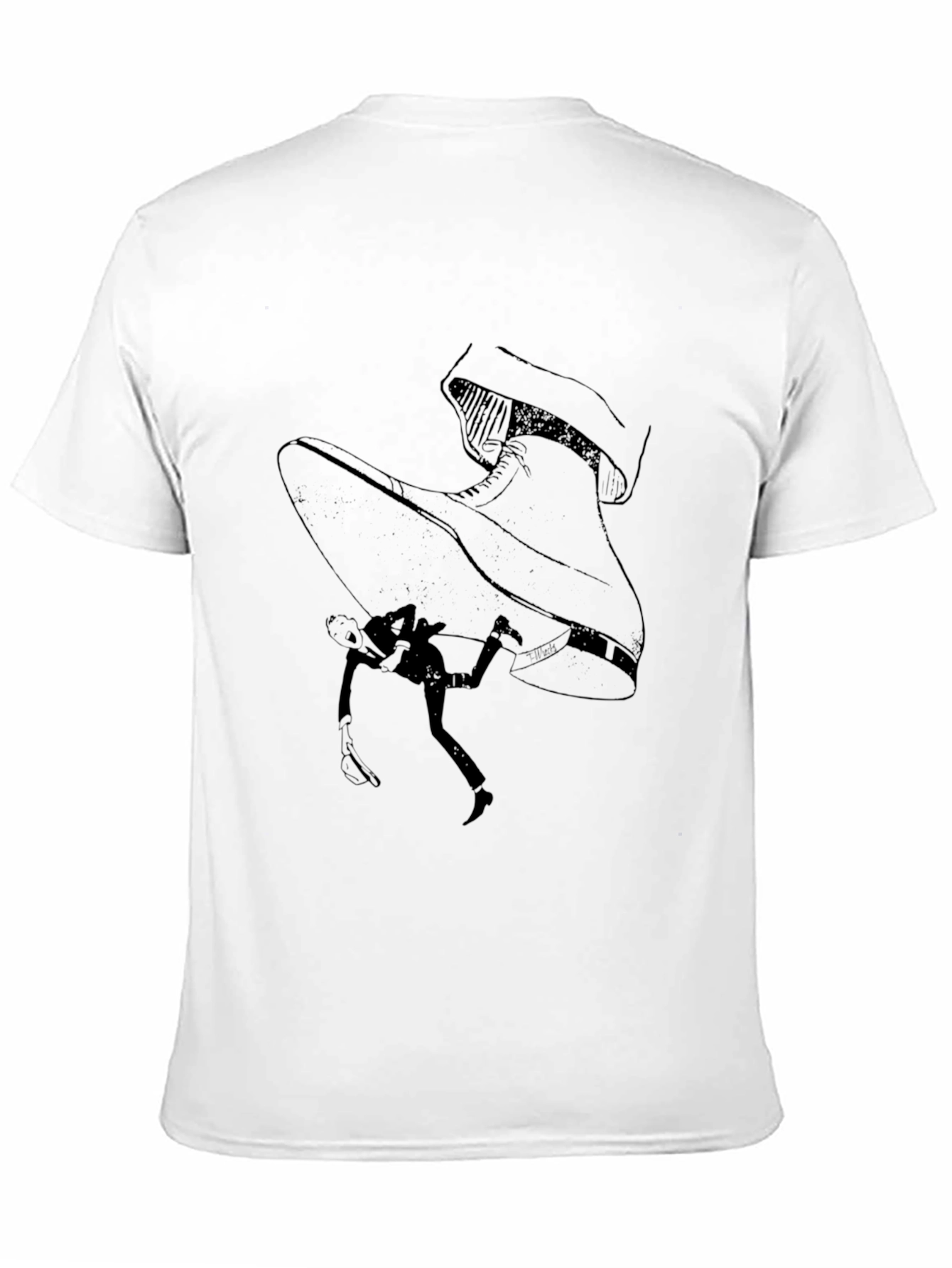 Giant Shoe T-Shirt: Funny Graphic Tee