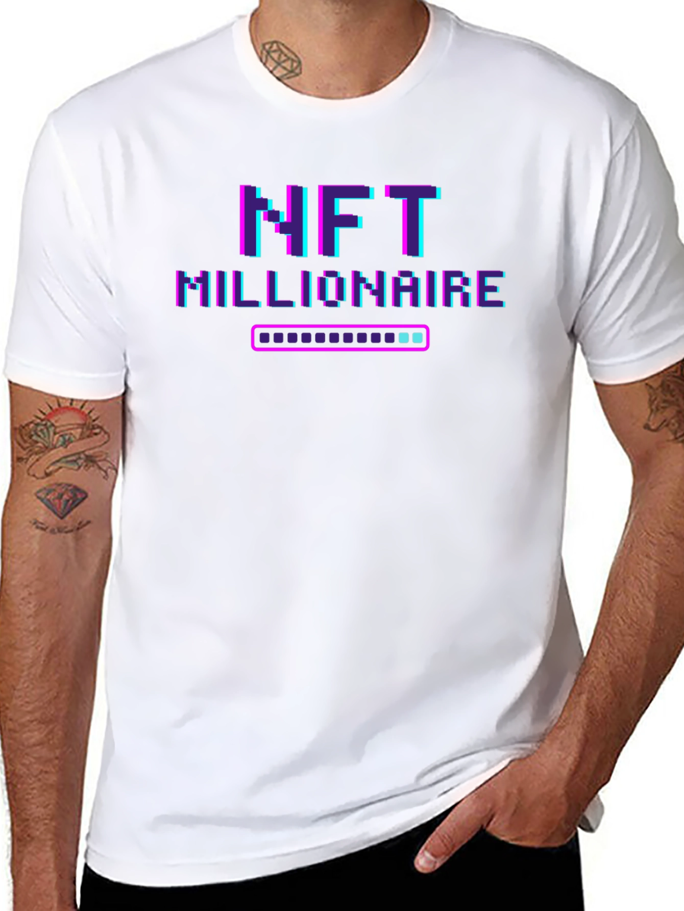 NFT Millionaire Graphic Tee - Crypto Fashion