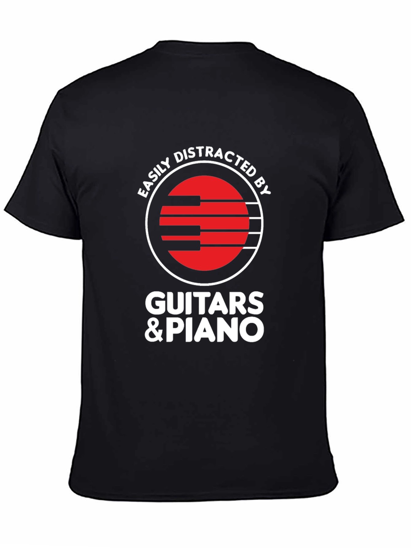Easily Distracted By Guitars & Piano T-Shirt