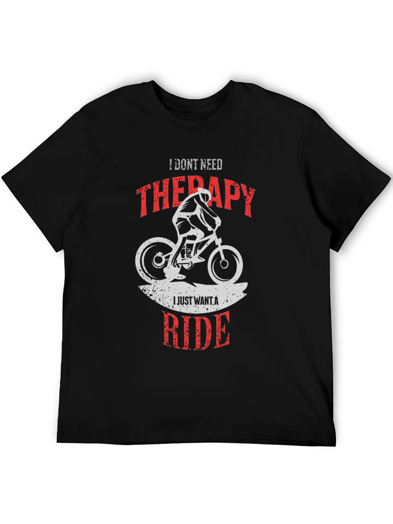 Therapy Ride Mountain Bike Graphic T-Shirt