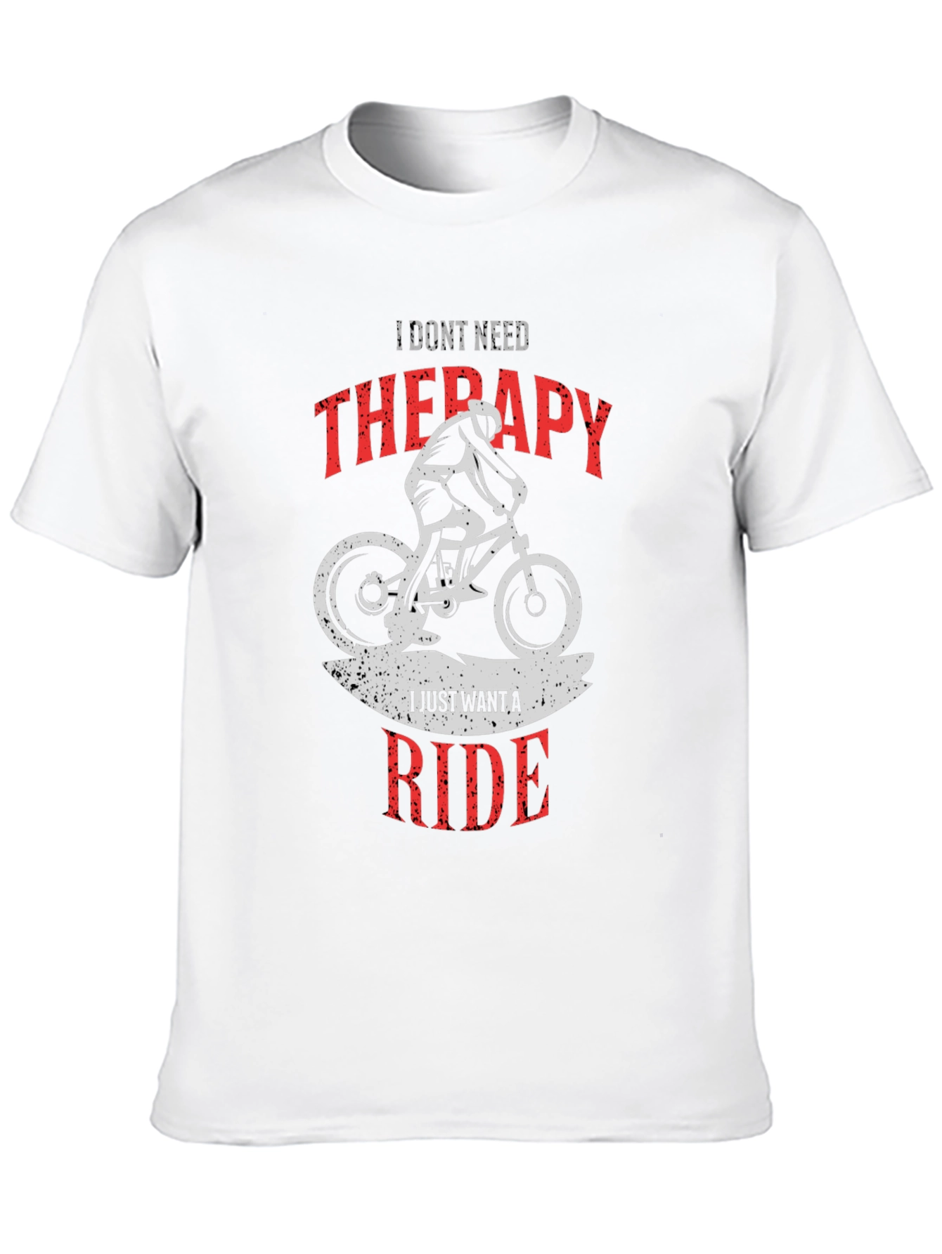 Therapy Ride Mountain Bike Graphic T-Shirt