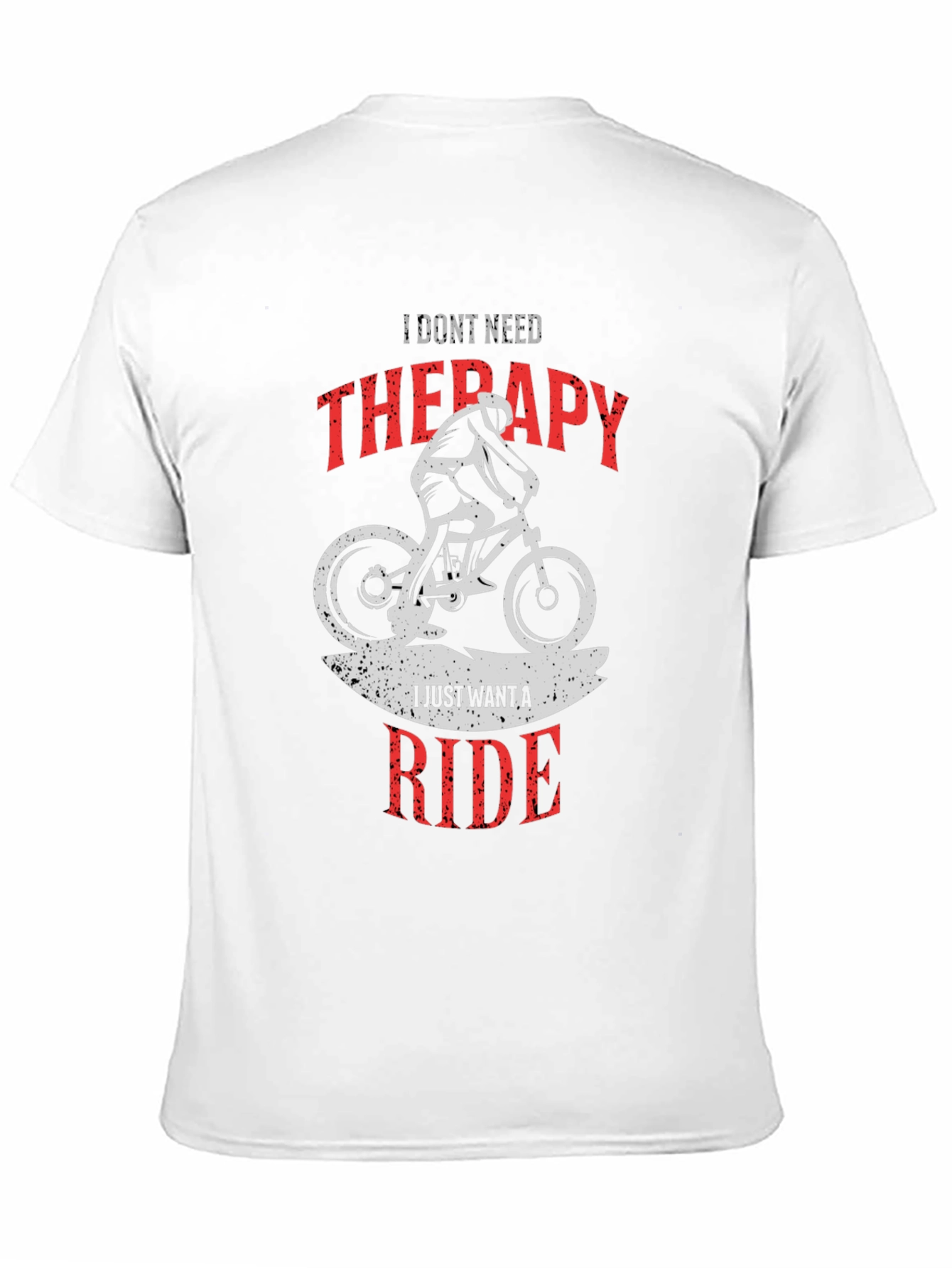 Therapy Ride Mountain Bike Graphic T-Shirt