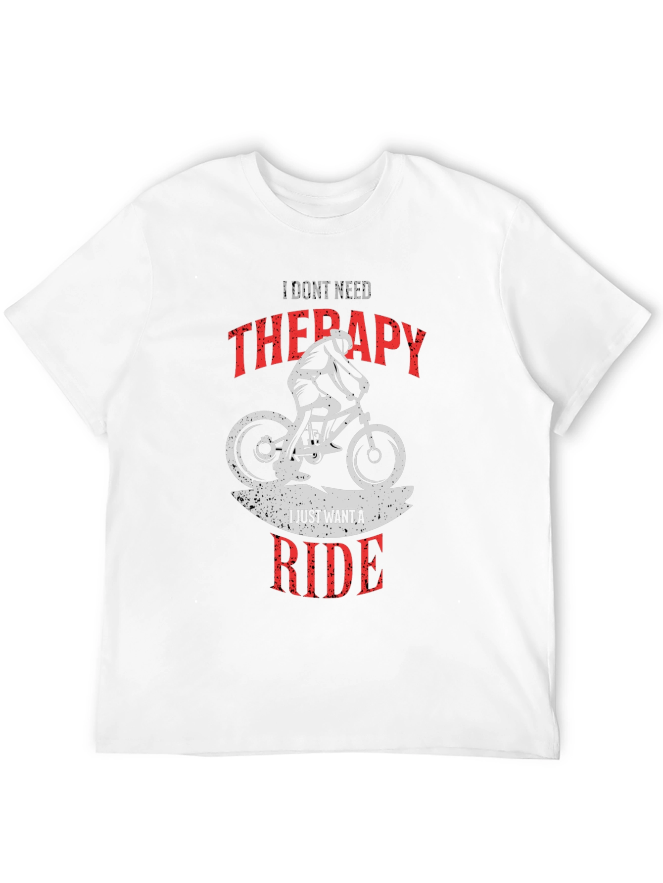 Therapy Ride Mountain Bike Graphic T-Shirt