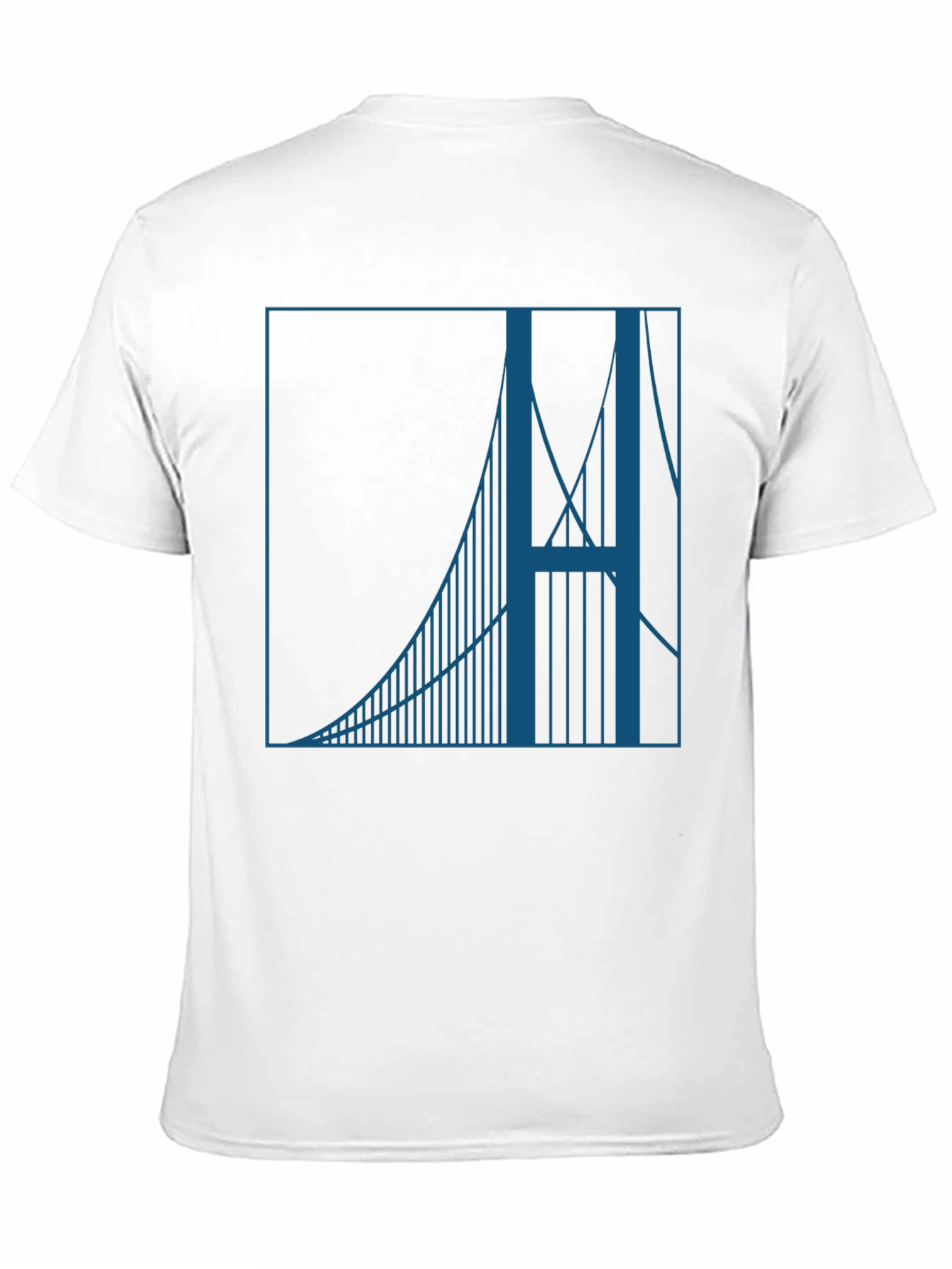 Architectural Bridge Graphic Tee - Classic Black