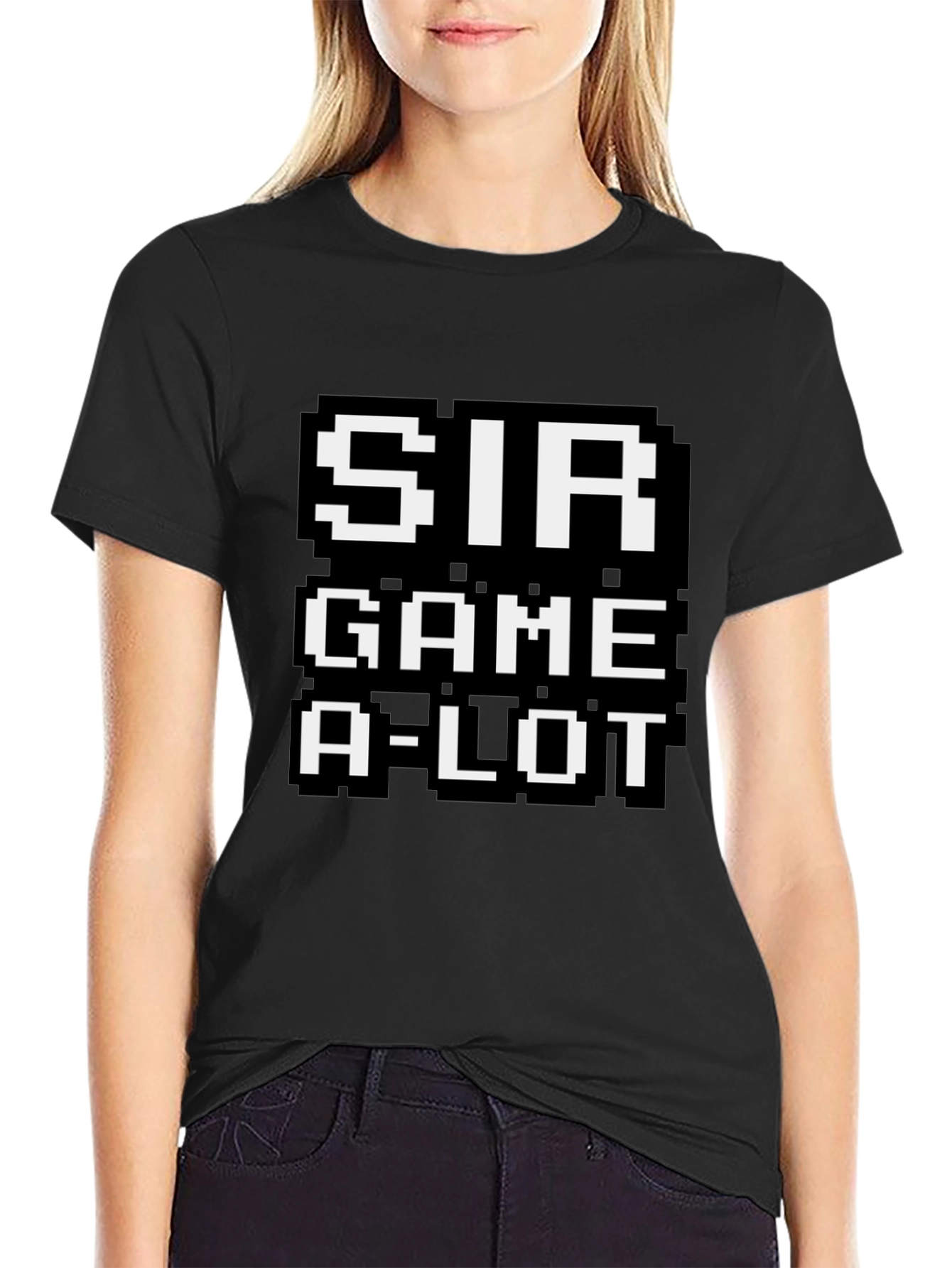 Sir Game A-Lot Pixel T-Shirt