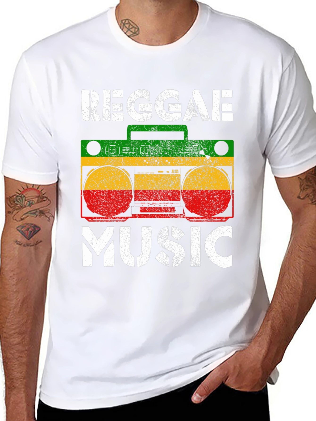 Reggae Music Graphic T-Shirt