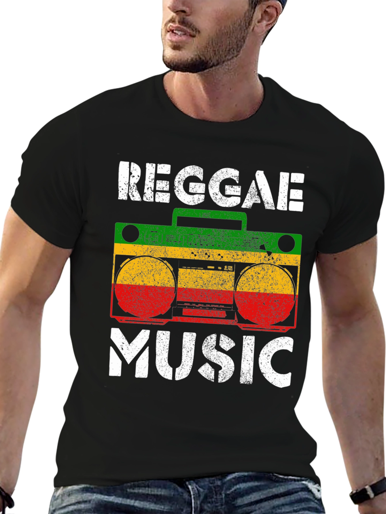 Reggae Music Graphic T-Shirt