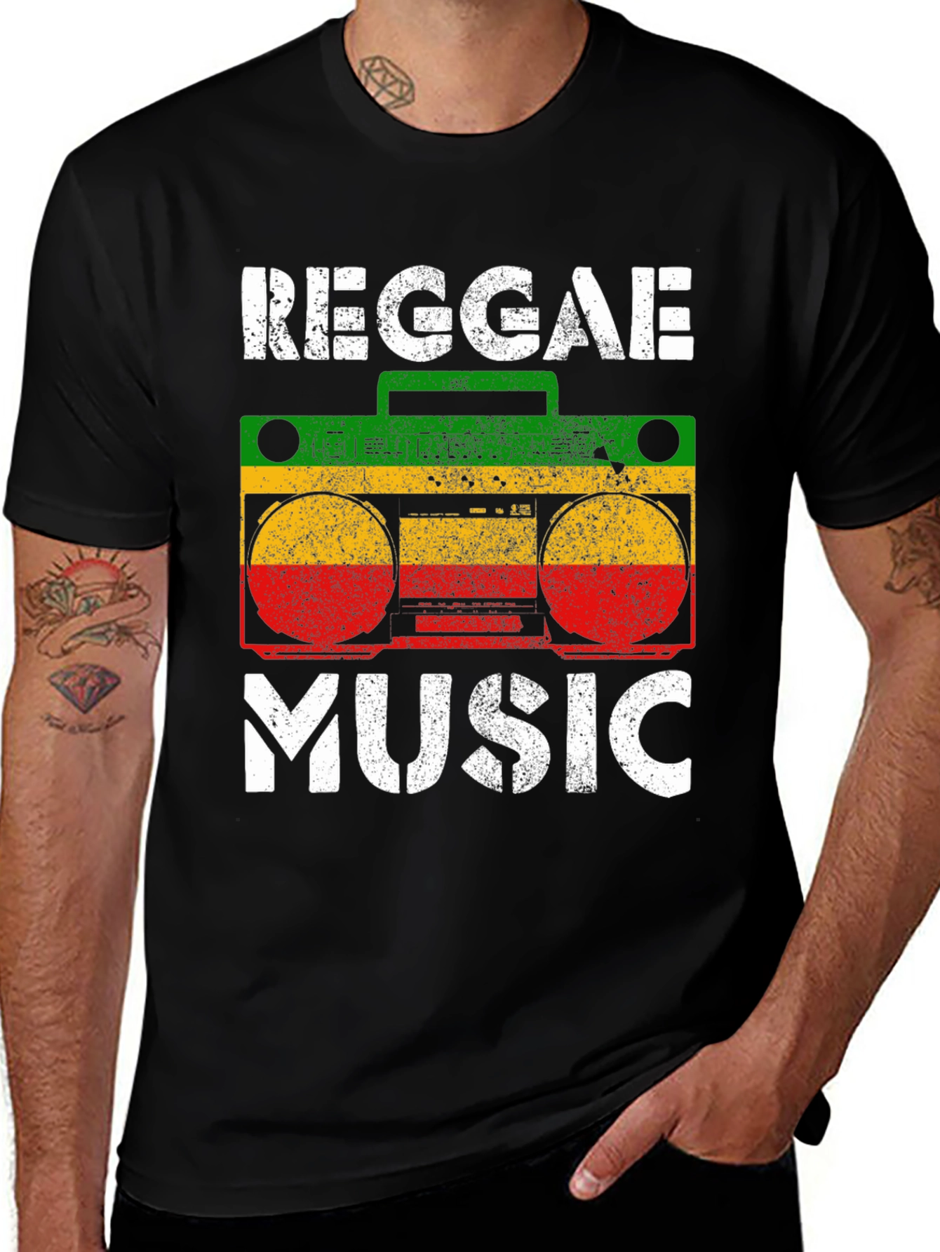Reggae Music Graphic T-Shirt