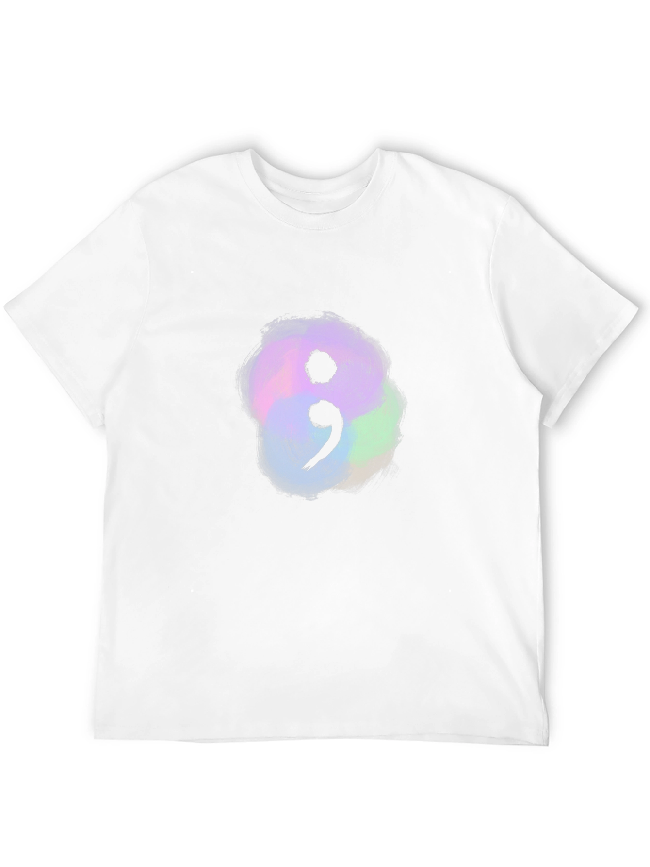 Semicolon Mental Health Awareness T-Shirt