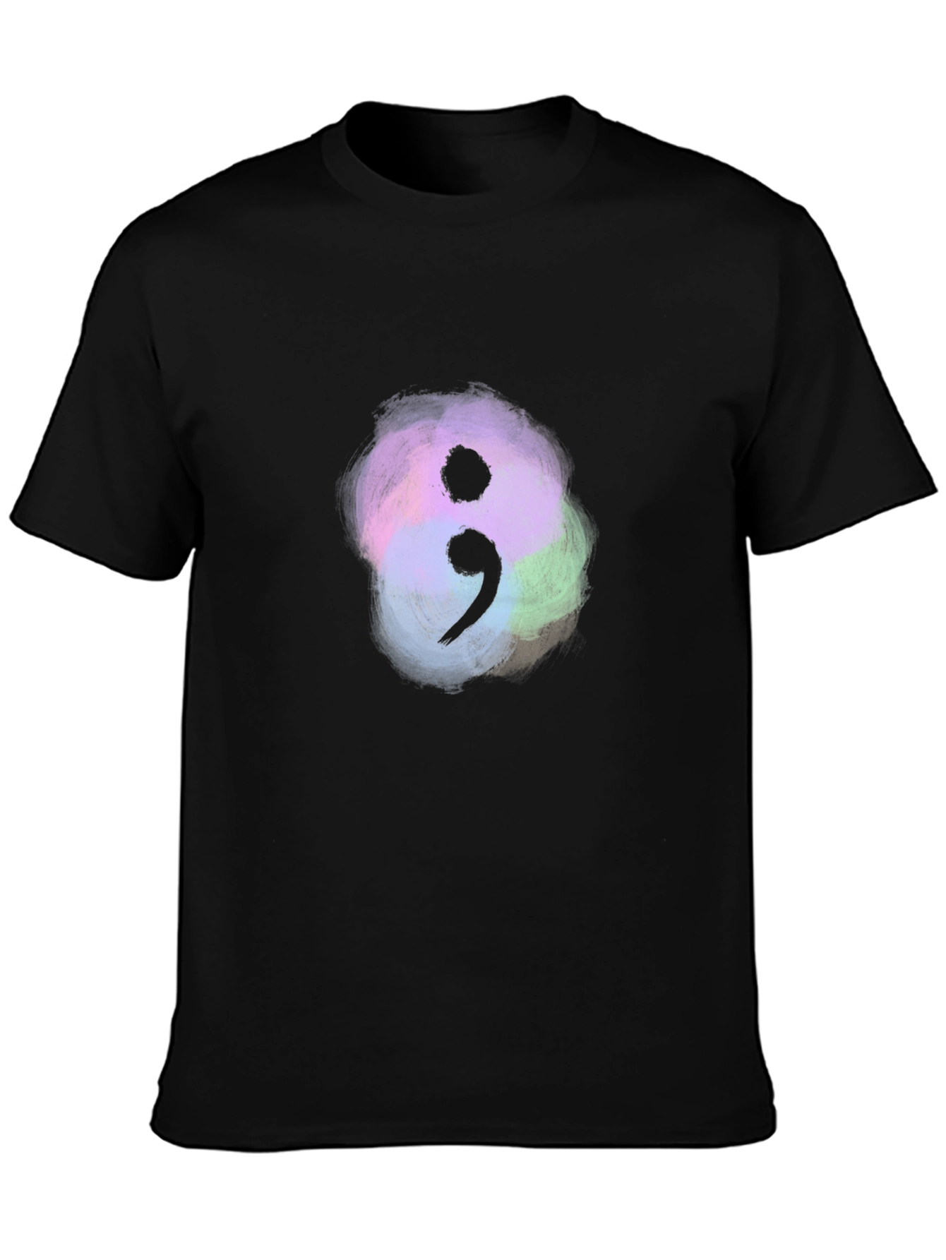 Semicolon Mental Health Awareness T-Shirt
