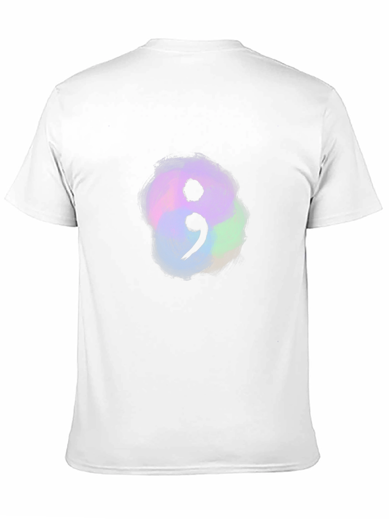 Semicolon Mental Health Awareness T-Shirt