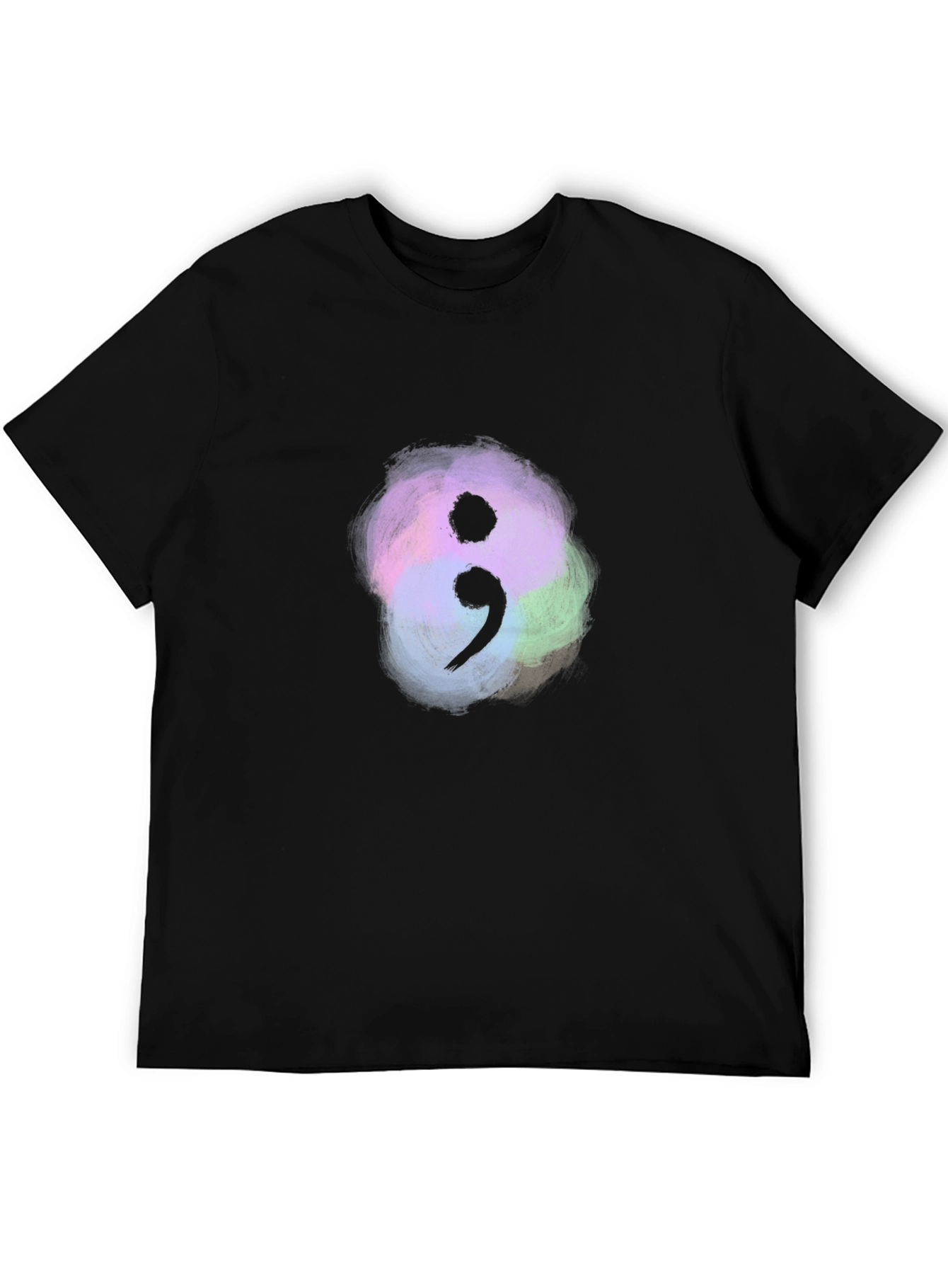 Semicolon Mental Health Awareness T-Shirt