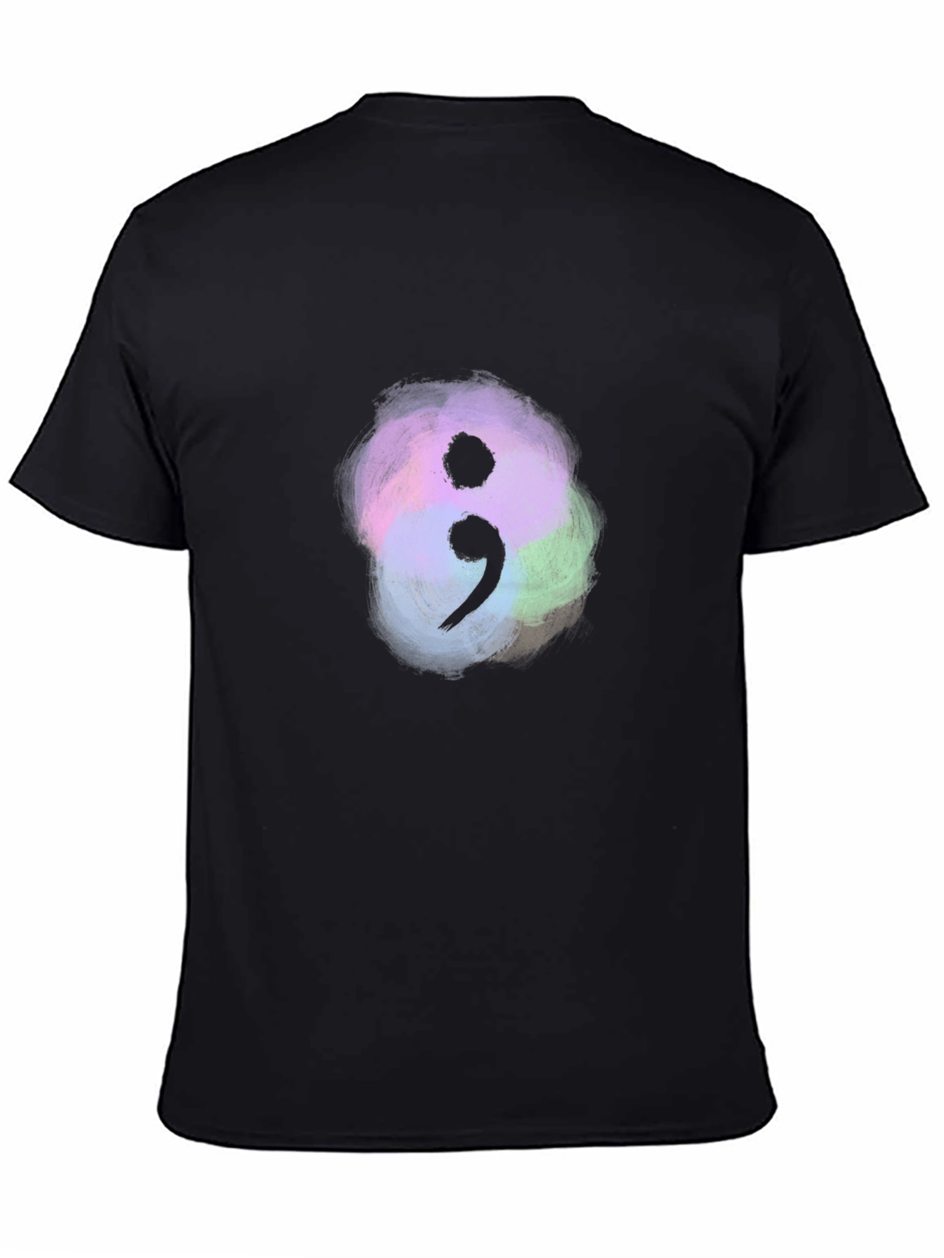 Semicolon Mental Health Awareness T-Shirt