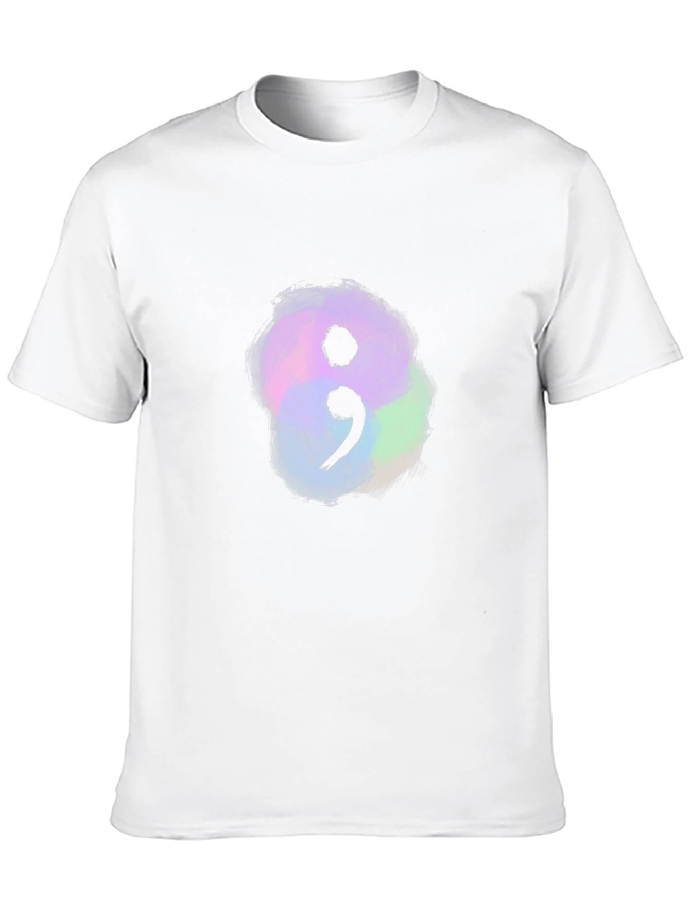 Semicolon Mental Health Awareness T-Shirt