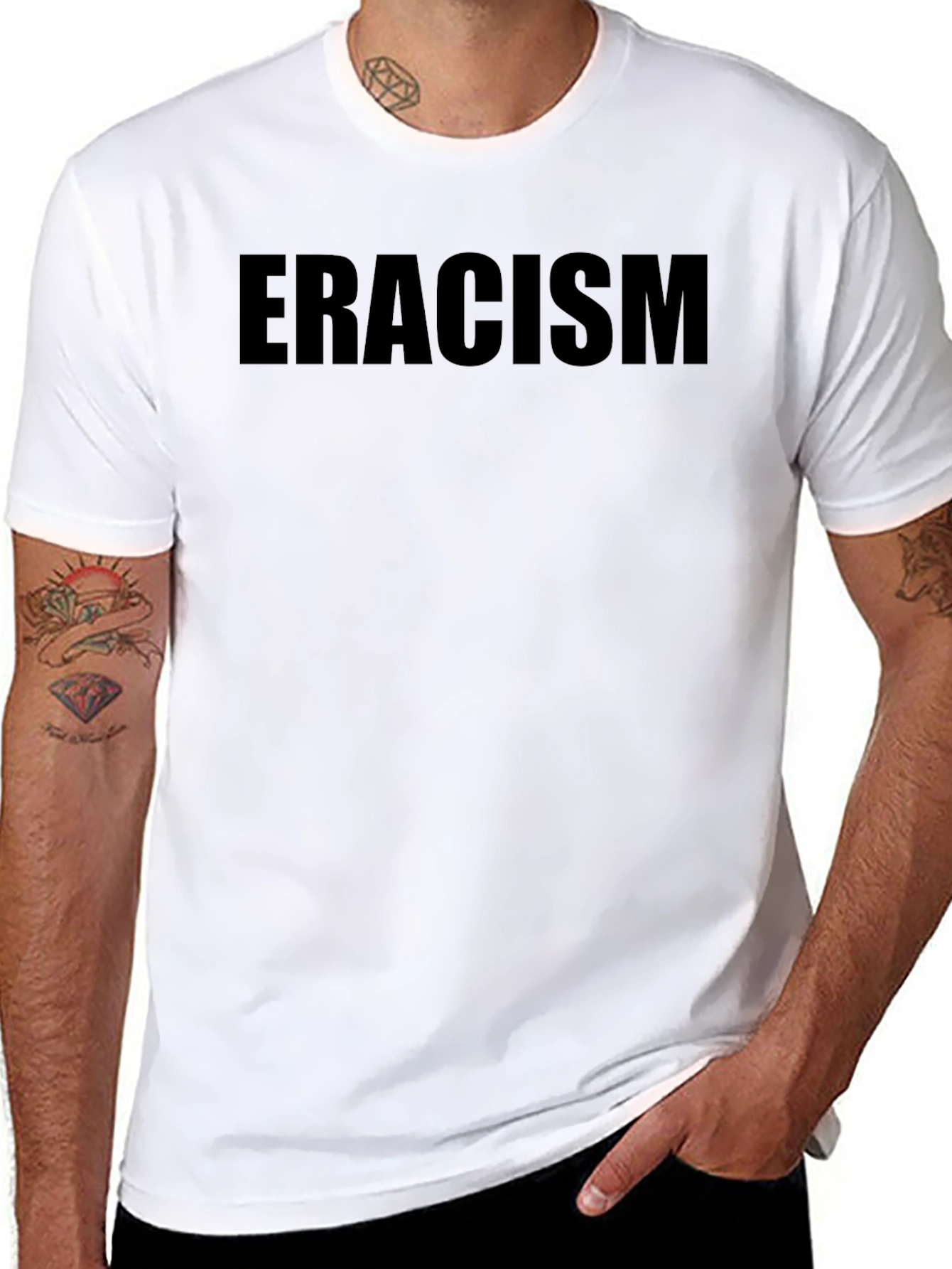 Eracism Graphic Tee - Black