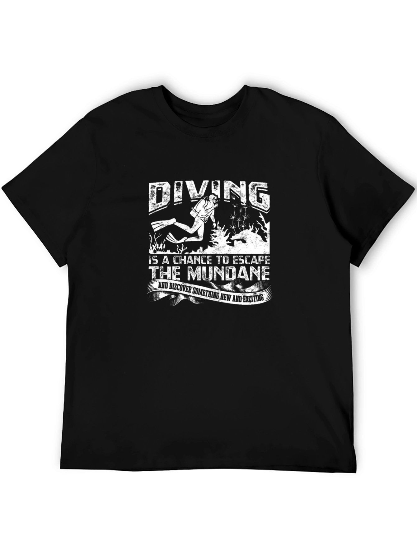Diving Escape T-Shirt - Dive Into Adventure!