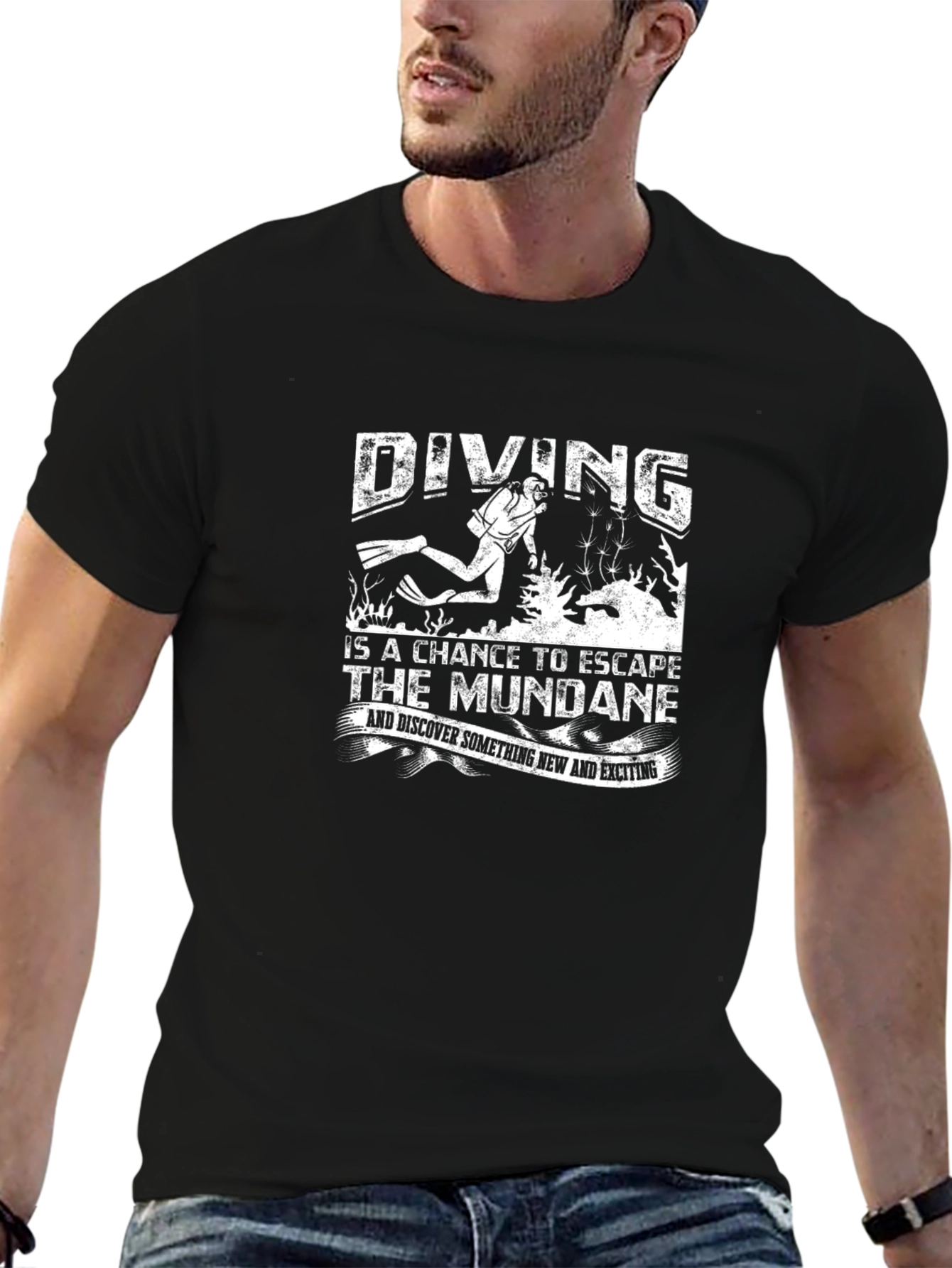 Diving Escape T-Shirt - Dive Into Adventure!
