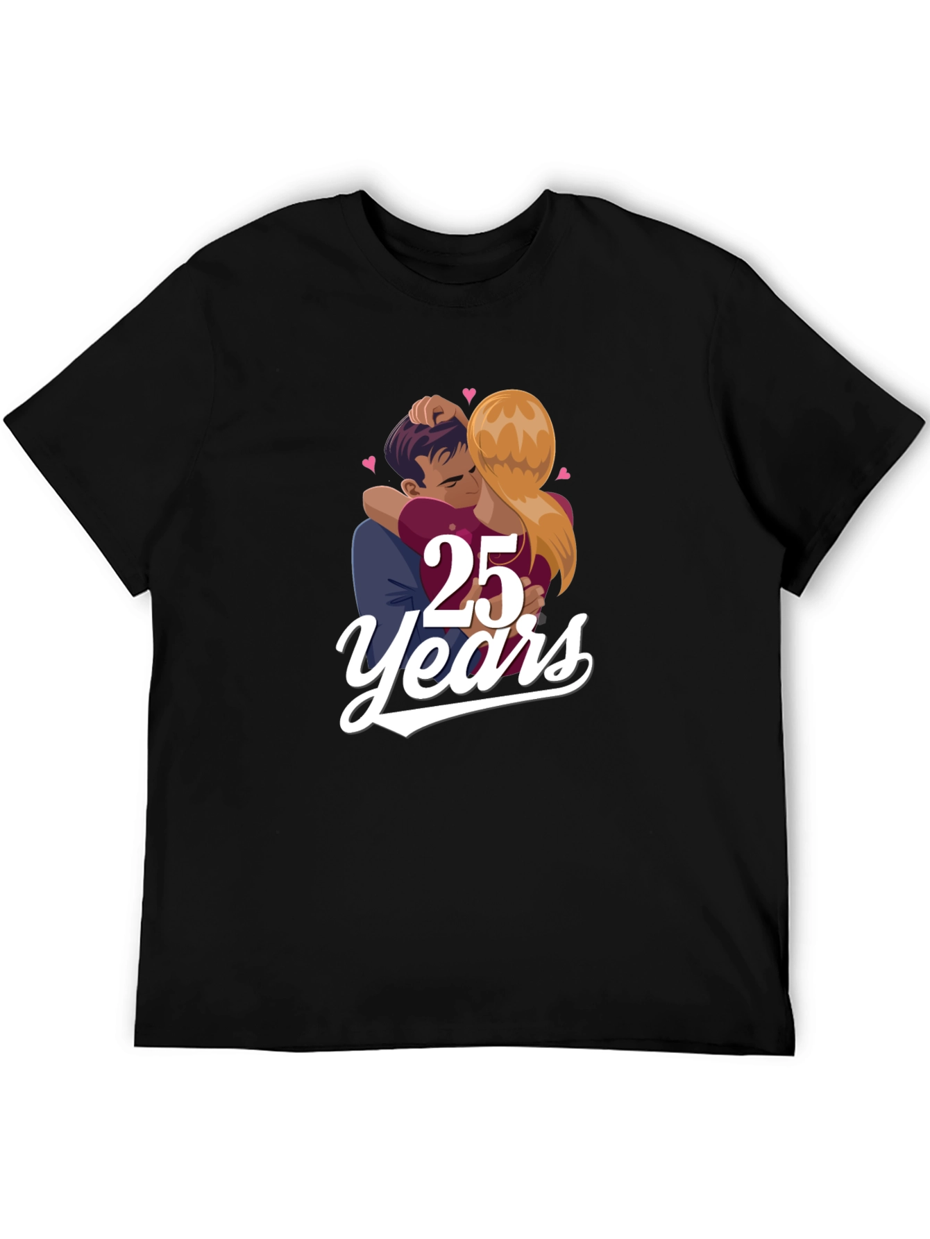 25th Anniversary Couple Graphic Tee
