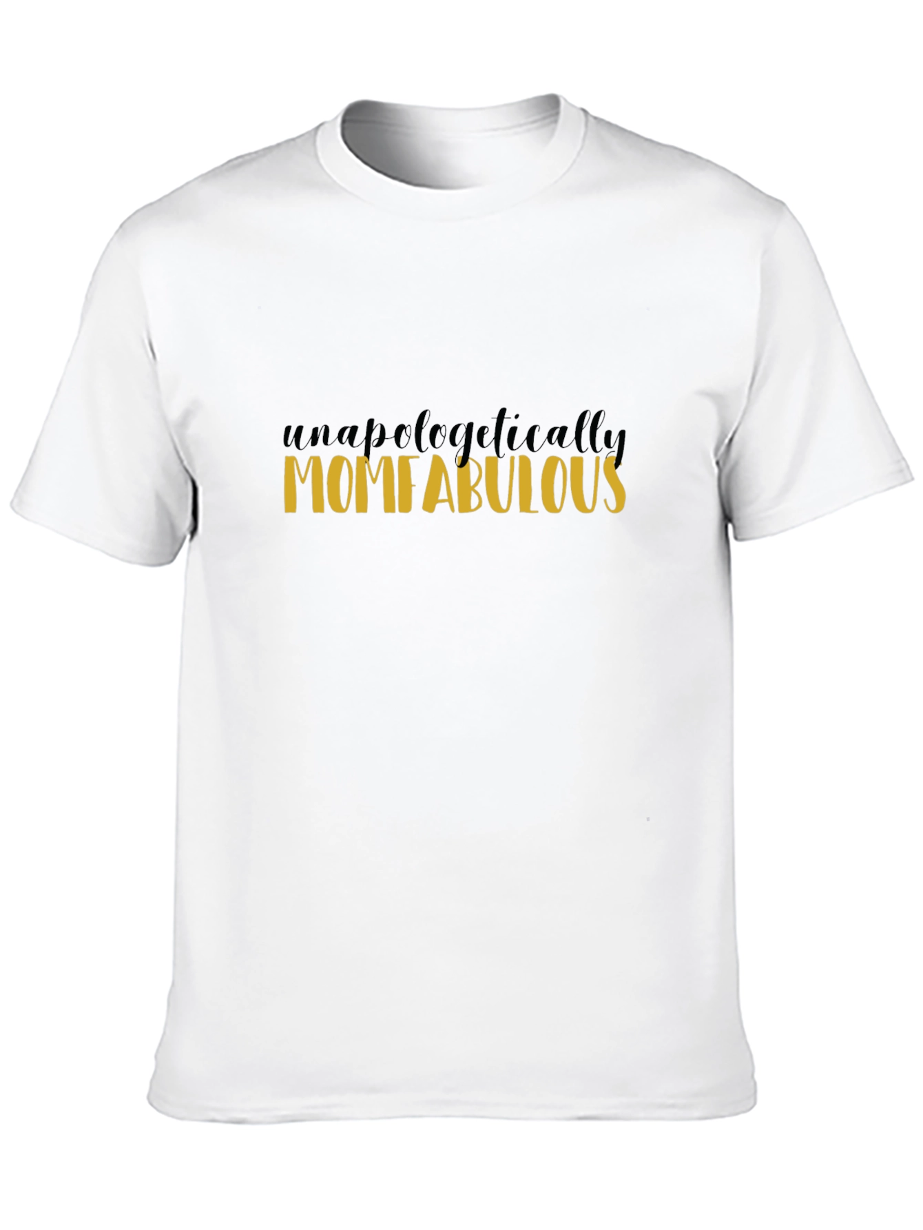Momifabulous Black Graphic Tee