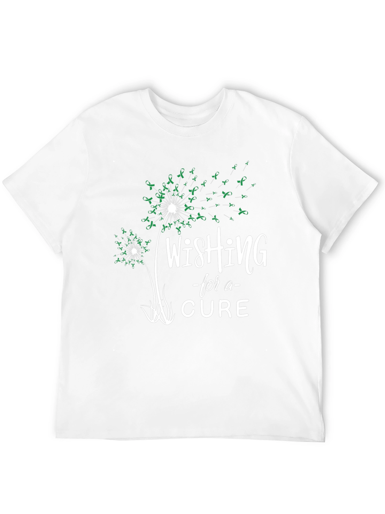 Wishing for a Cure Black T-Shirt